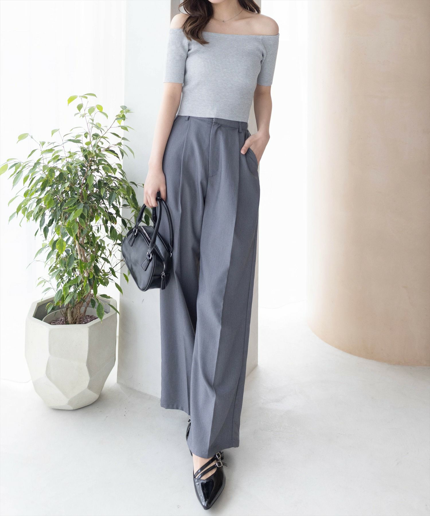 161㎝/ライトグレー