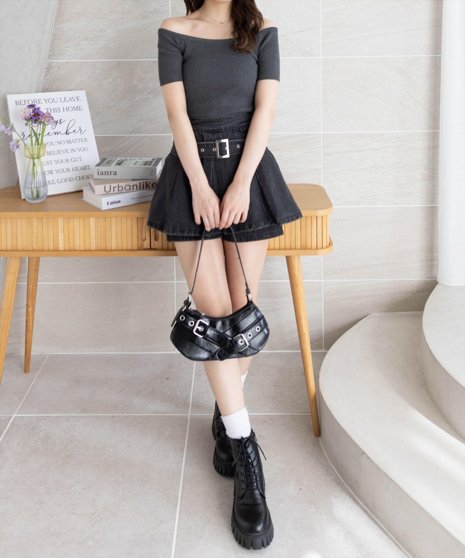 161㎝/チャコールグレー