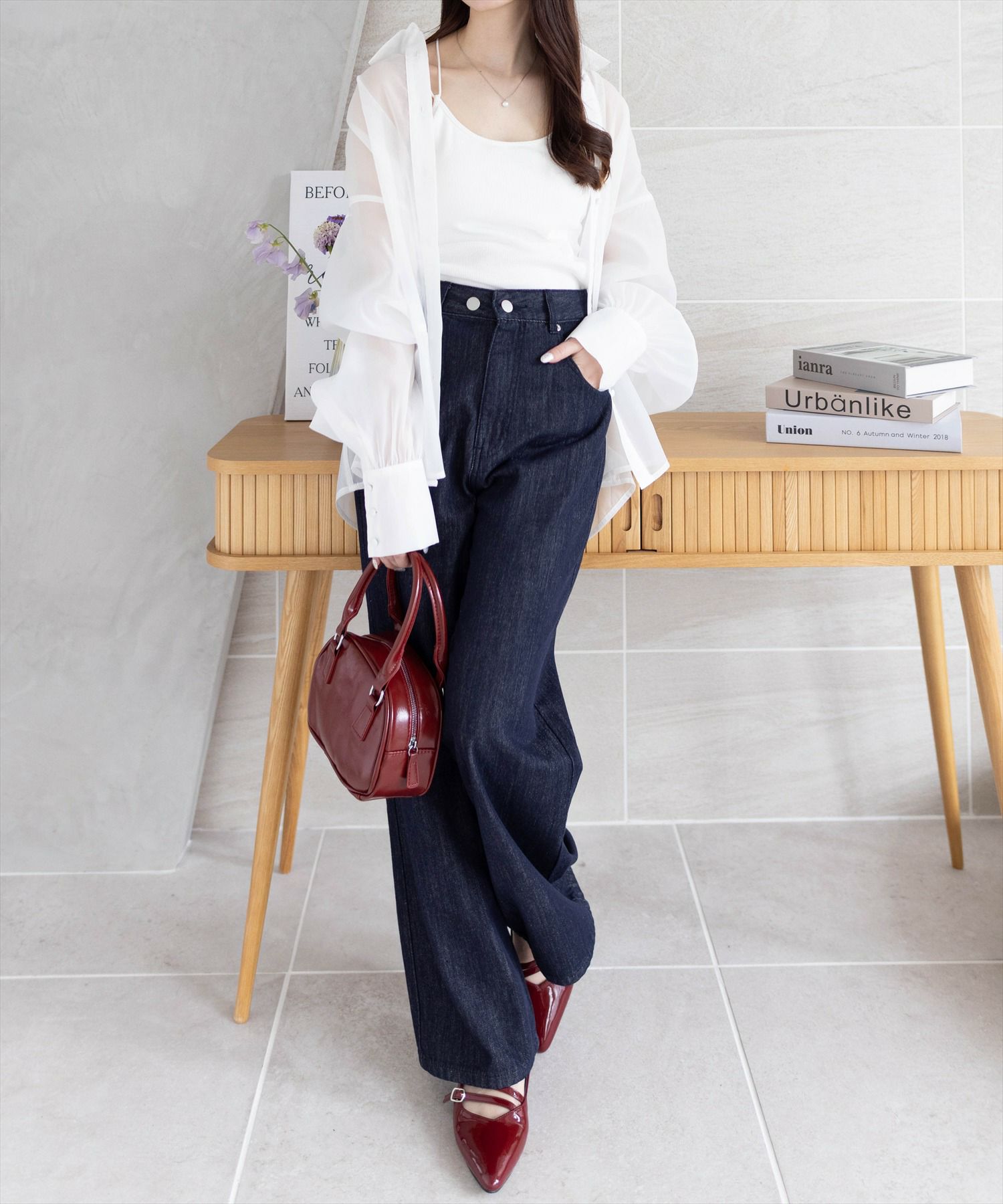 153㎝/オフホワイト