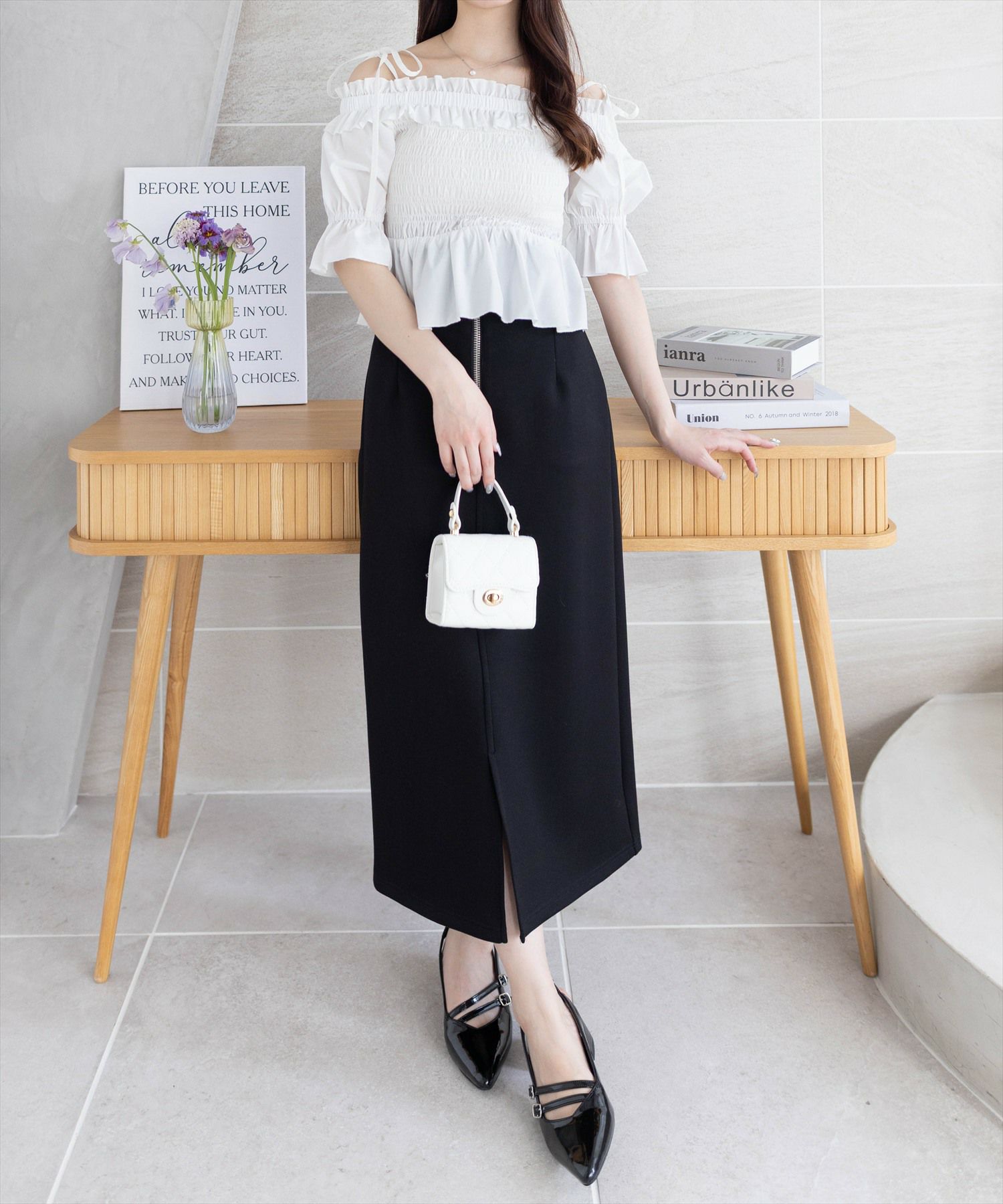 161㎝/オフホワイト