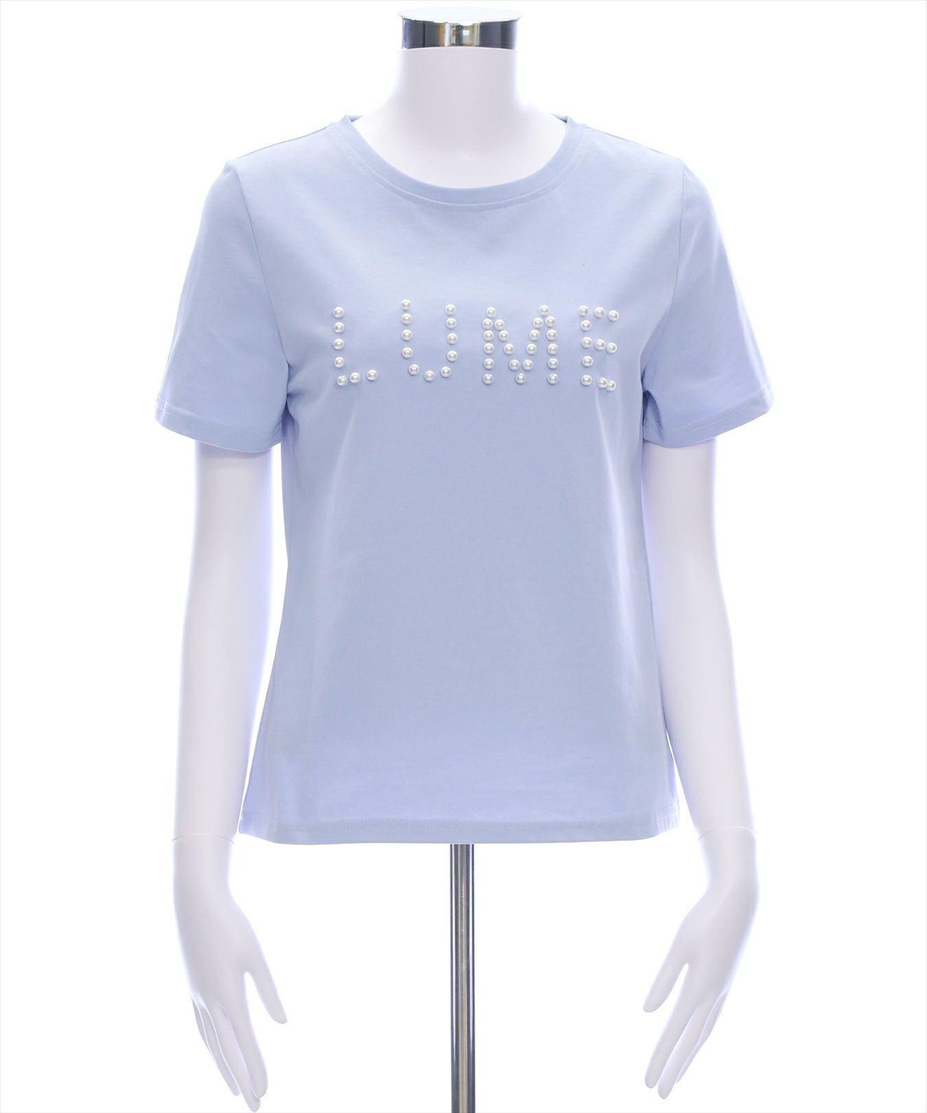 【新品タグ付き】パールロゴTシャツ PINK 2025SS CLEAR BASIC≪SS新作≫パールロゴTシャツ[CL9229] | レディース