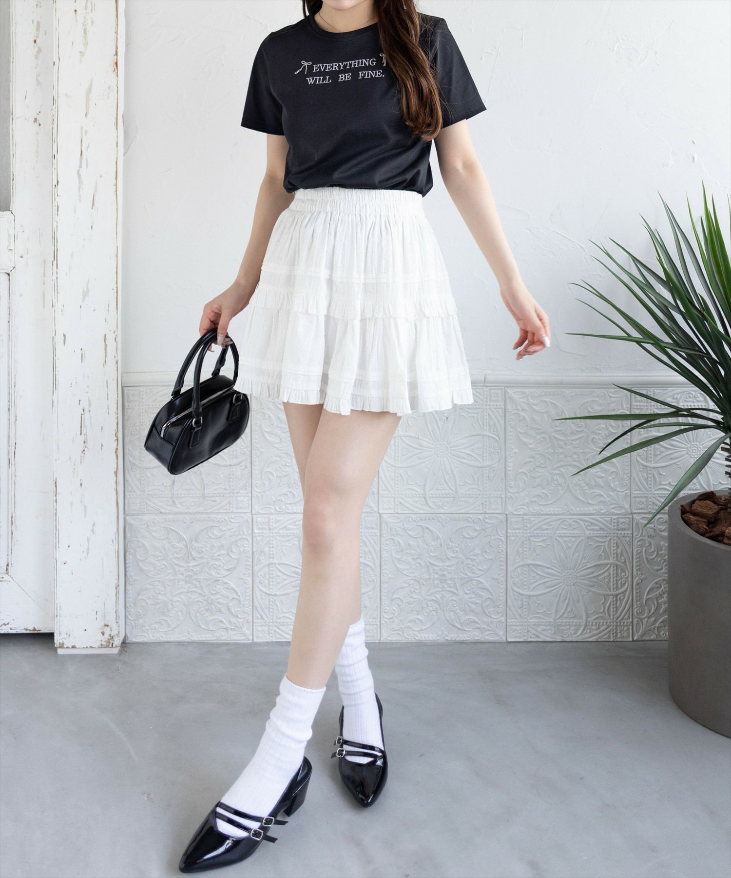 160㎝/ブラック着用