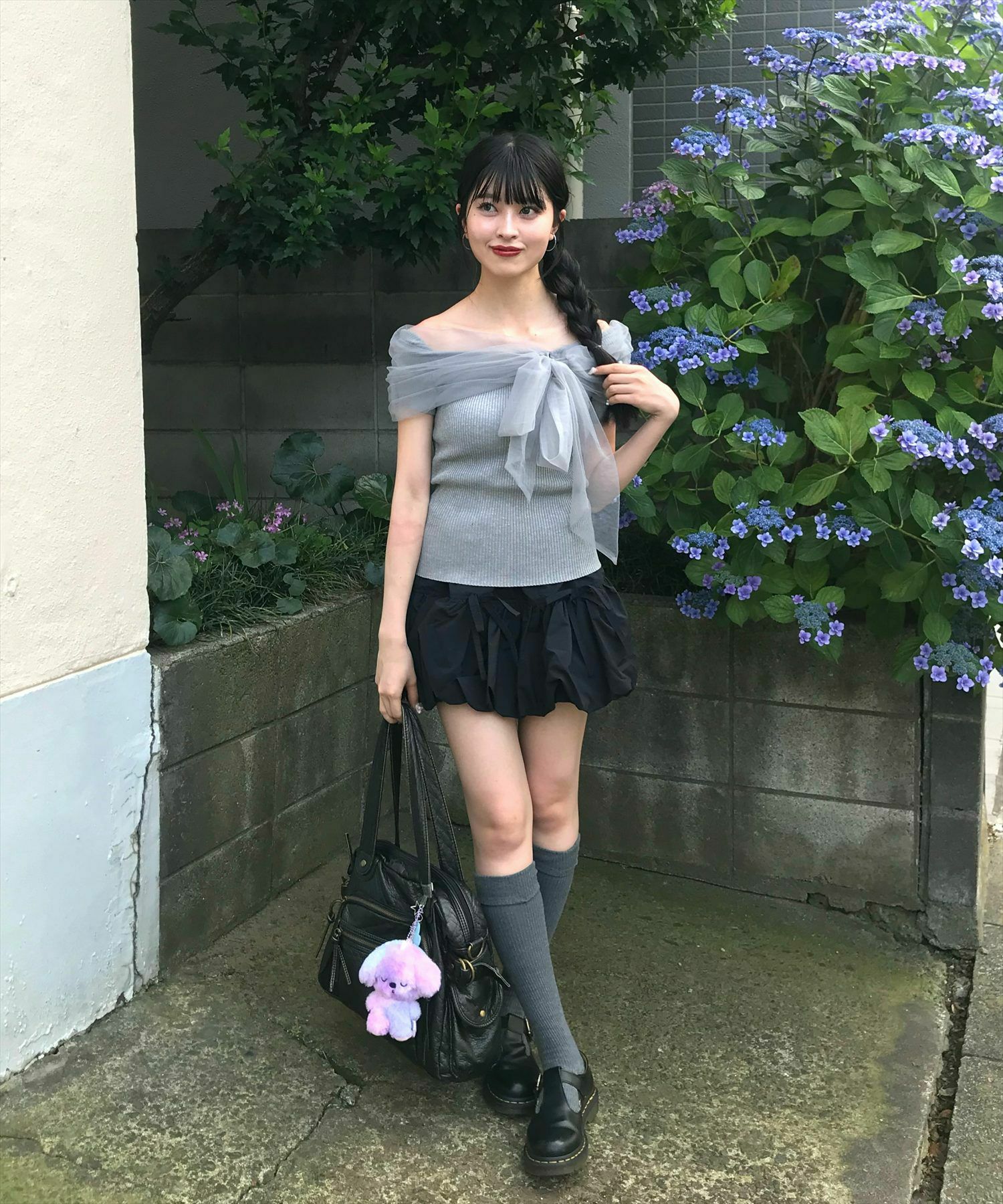 158cm/グレー