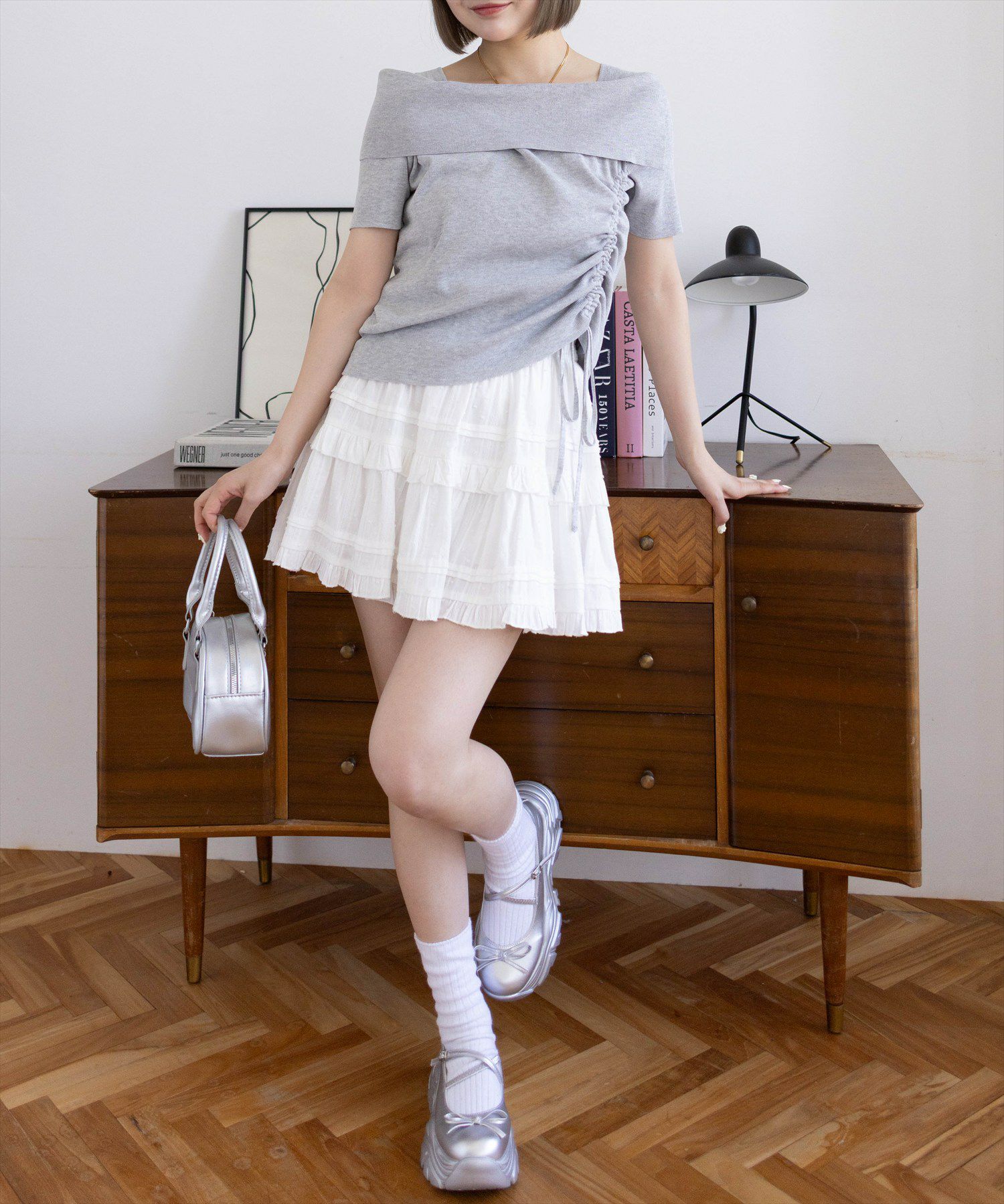 160㎝/ライトグレー