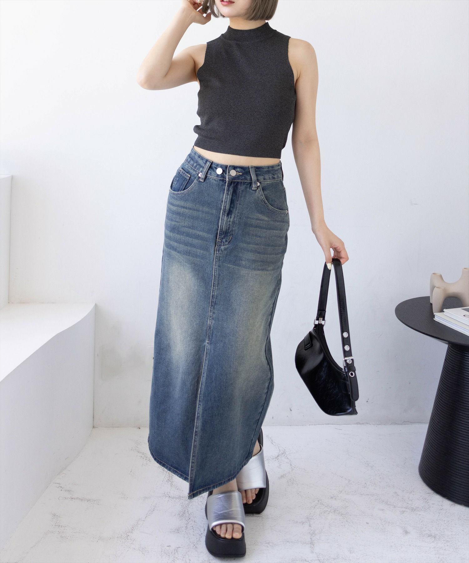 160㎝/チャコールグレー