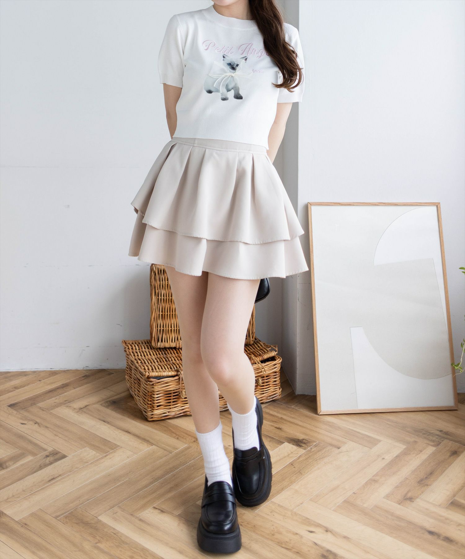 153㎝/オフホワイト