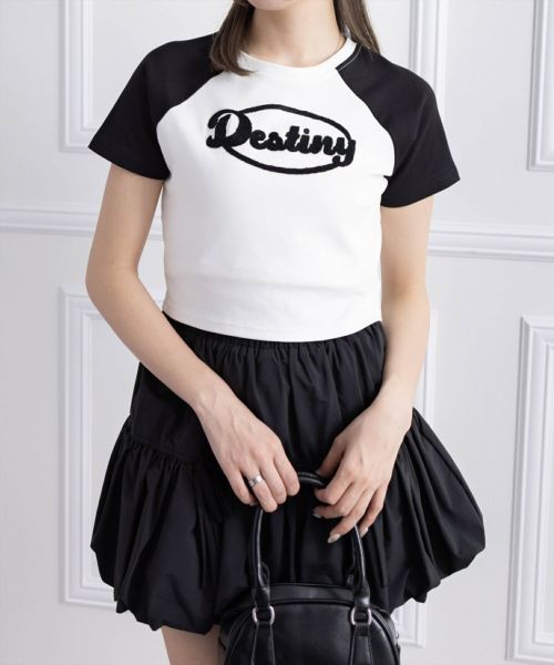 clear≪再入荷≫刺繍ロゴチビT[CL9230] | レディース