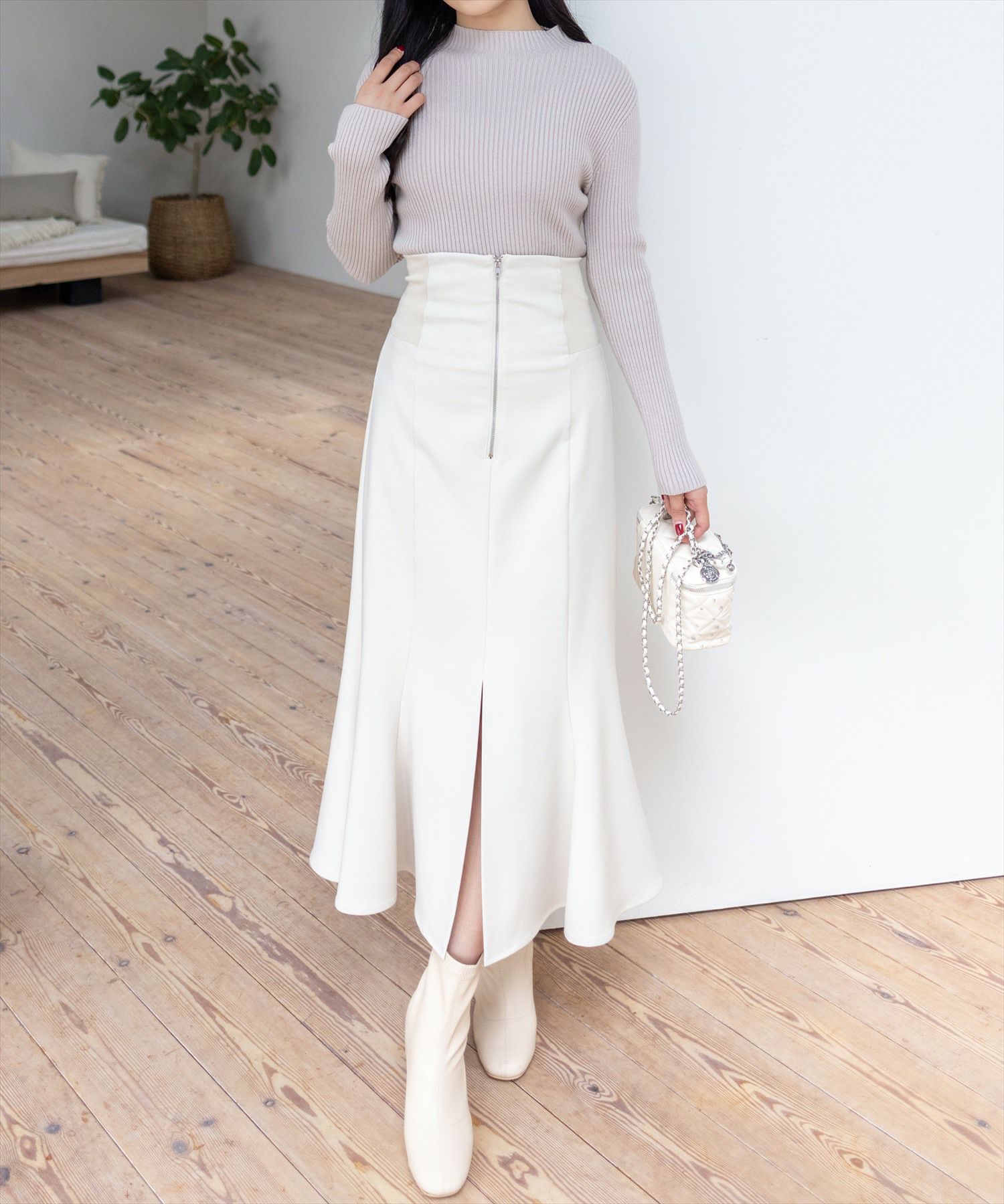 162㎝/アイボリー