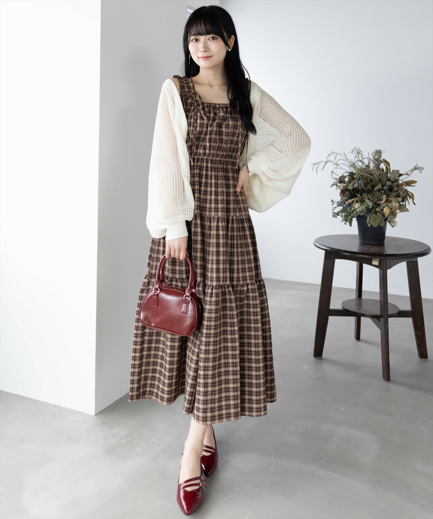 162㎝/アイボリー