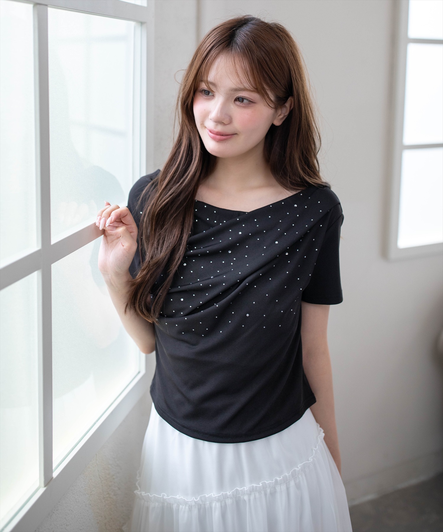 162cm/グレージュ