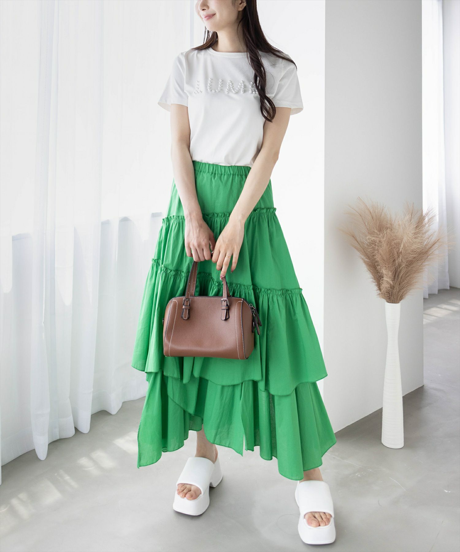 153cm/グリーン XS着用