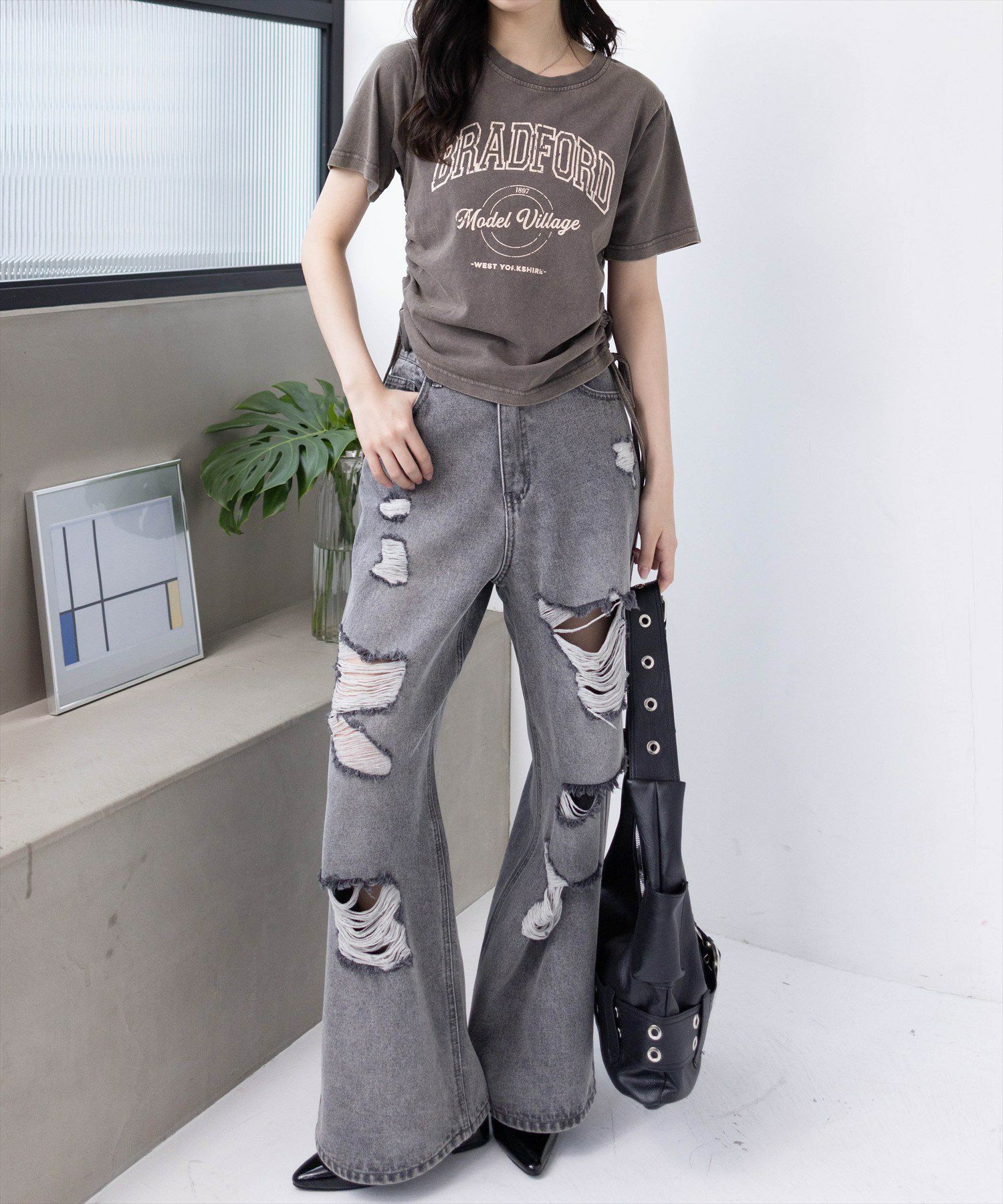 162㎝/チャコールグレー