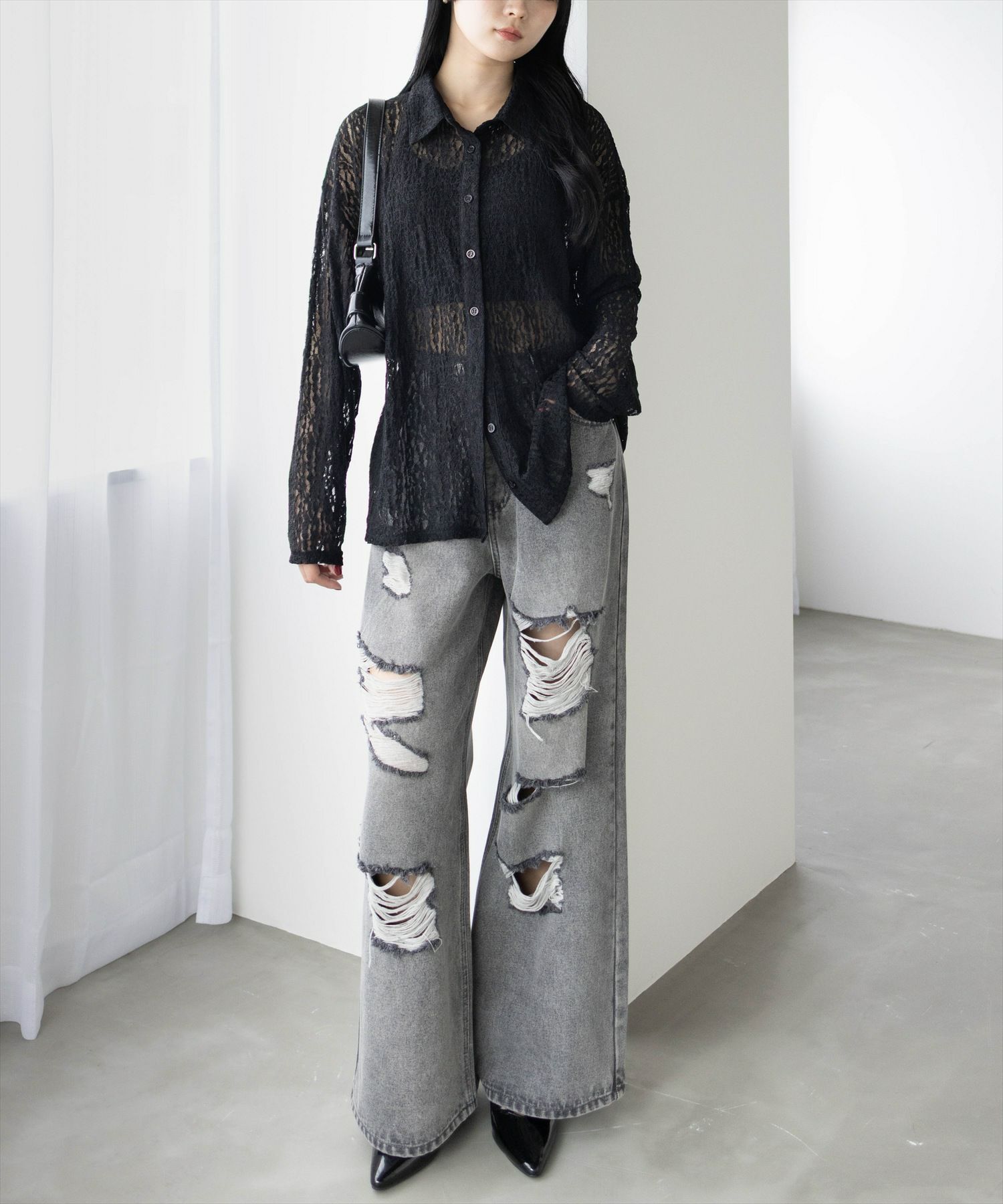 162cm/ブラック