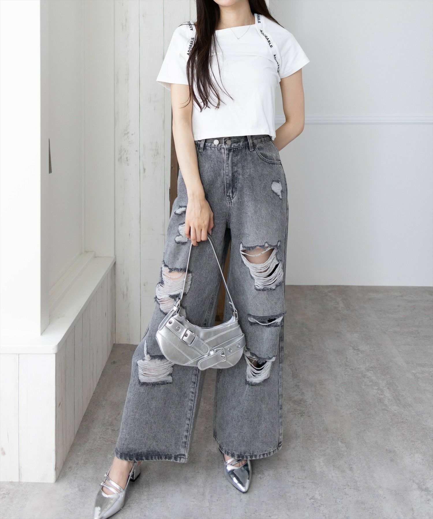 165㎝/オフホワイト