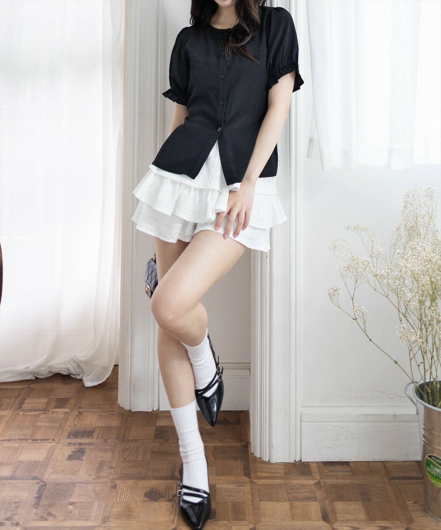 161cm/ブラック
