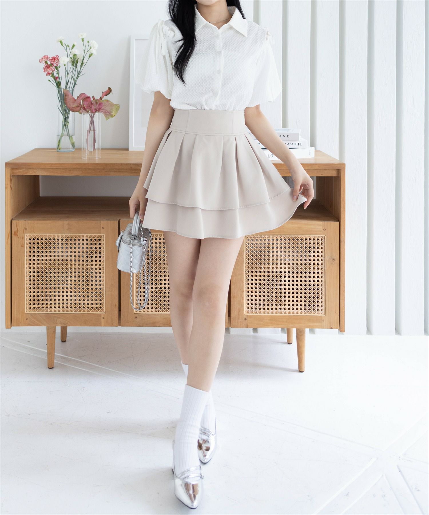 161cm/オフホワイト