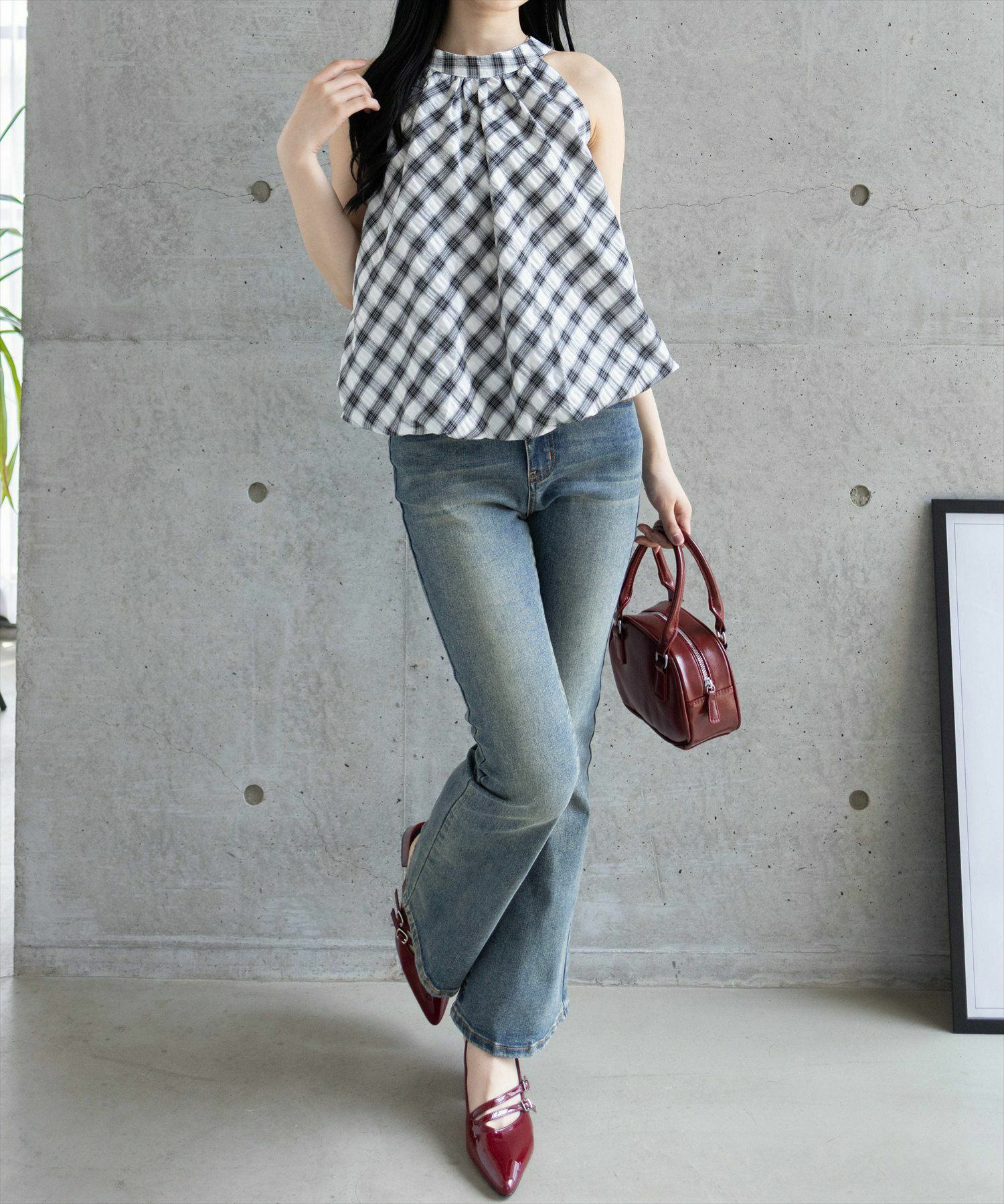 162㎝/アイボリー