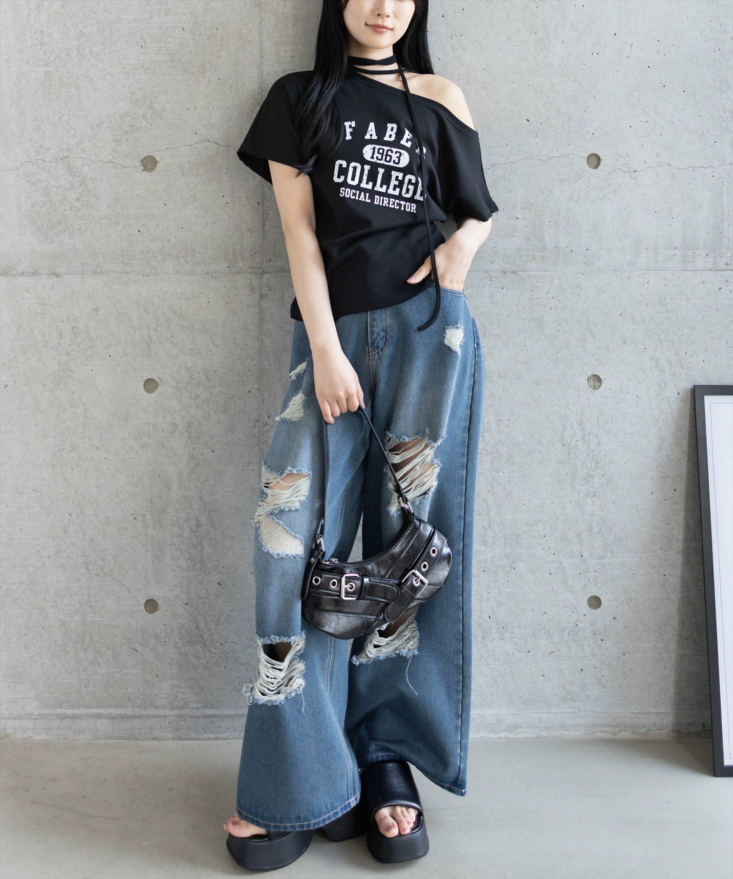 162cm/ブラック
