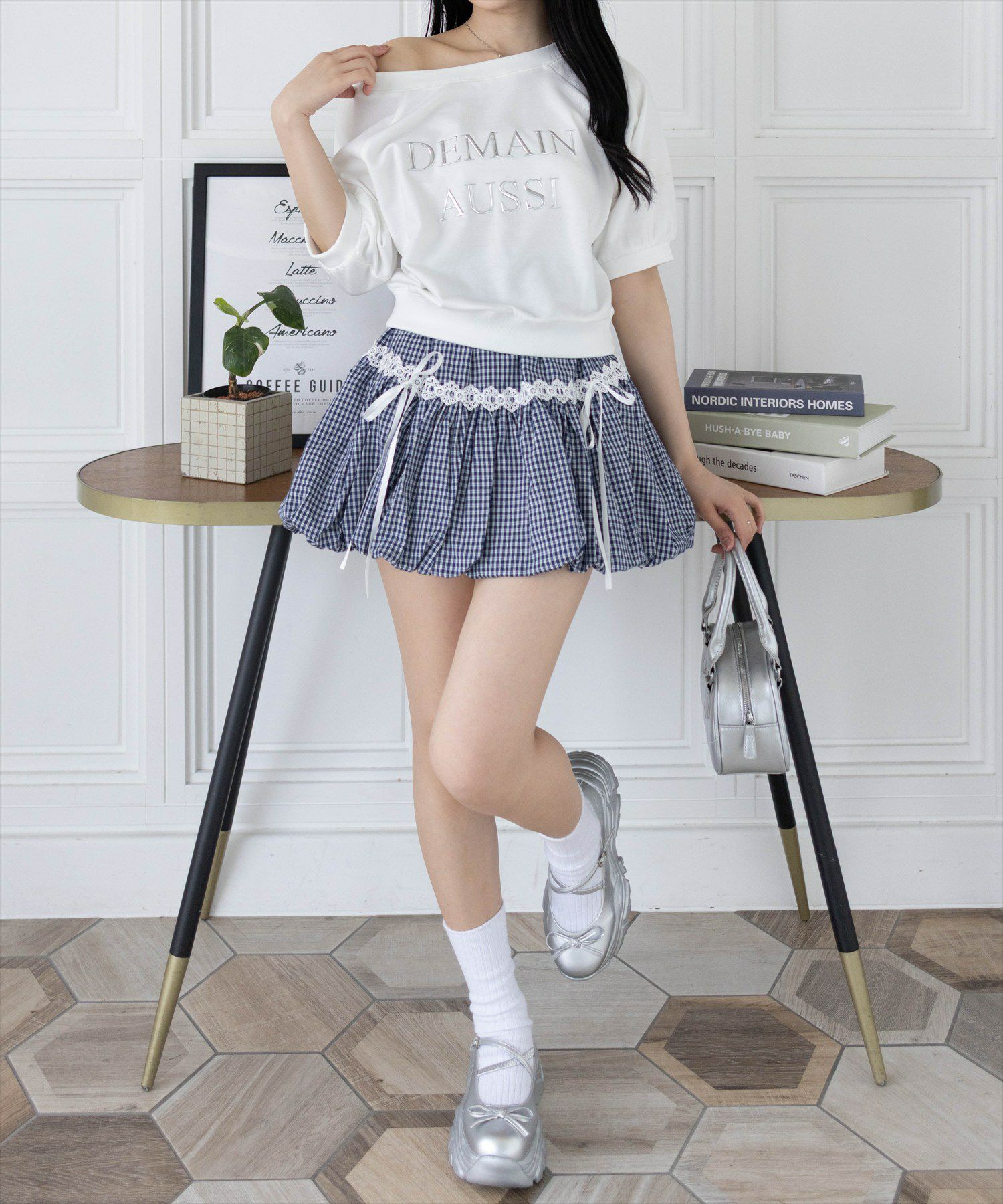 162cm/ネイビー