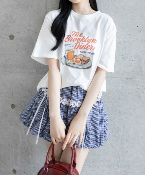 clear≪WEB先行販売/SS新作≫グラフィックプリントTシャツ