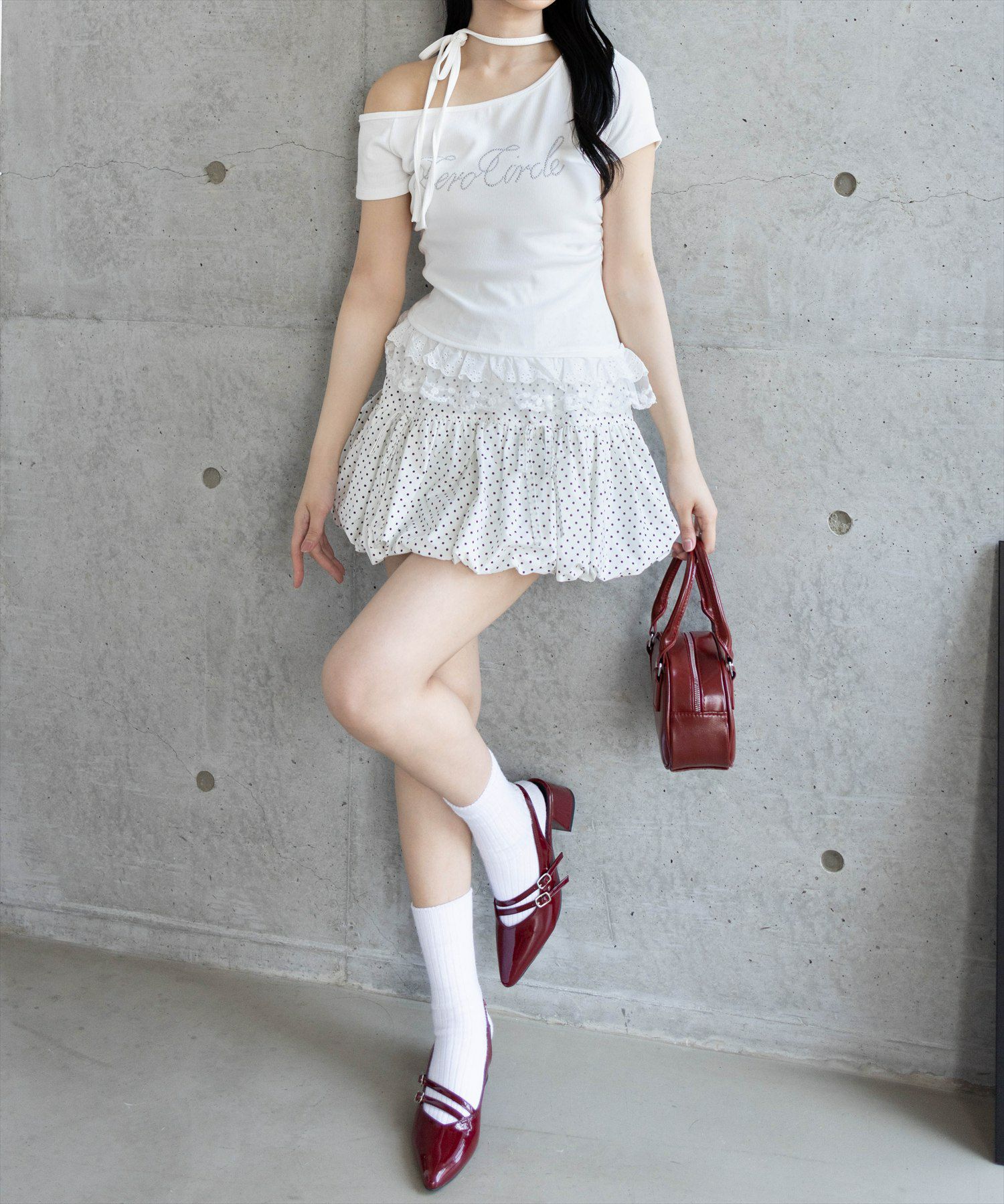 162cm/オフホワイト