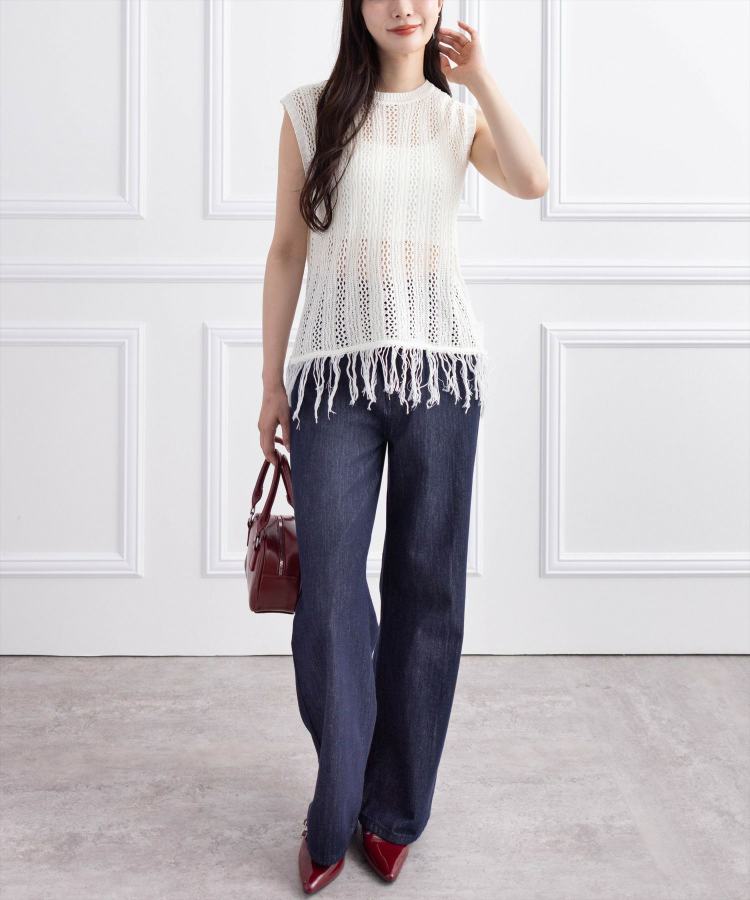 165㎝/アイボリー