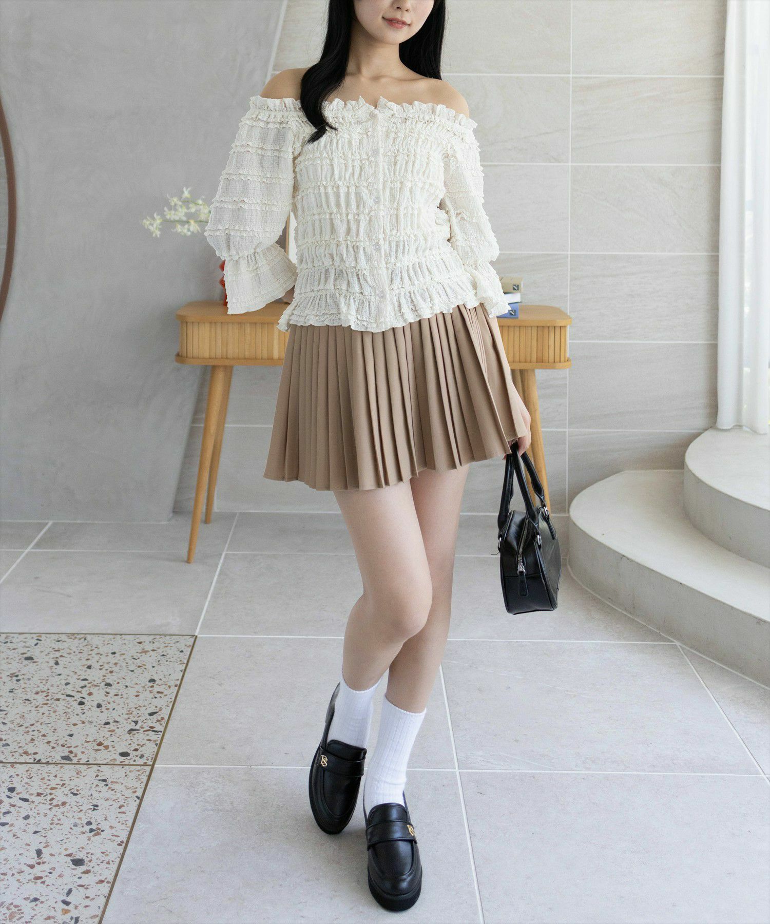 162cm/アイボリー