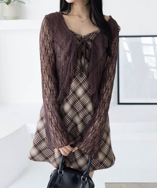 11月新作9975◆3color レース フリル ニット ブルゾン 花刺繍咲くジップアップニットブルゾン – ONE PEACE ONLINE