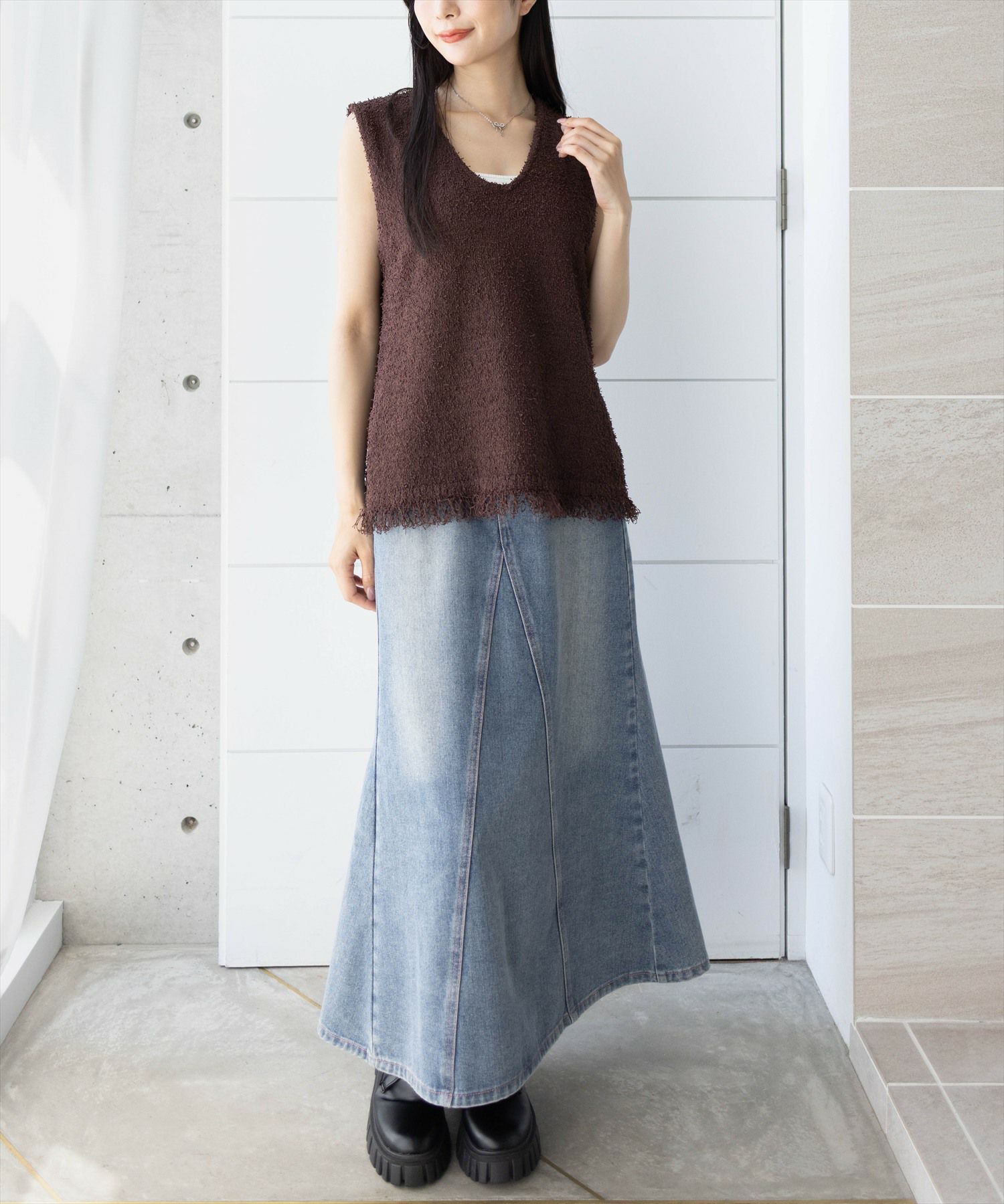 165㎝/ブラウン