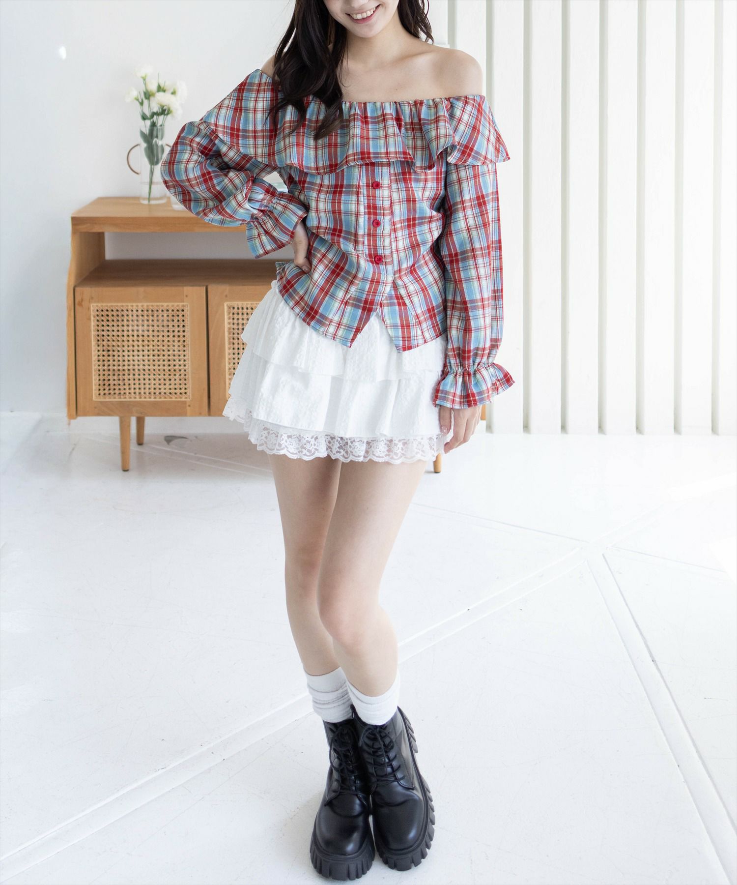 161cm/レッド