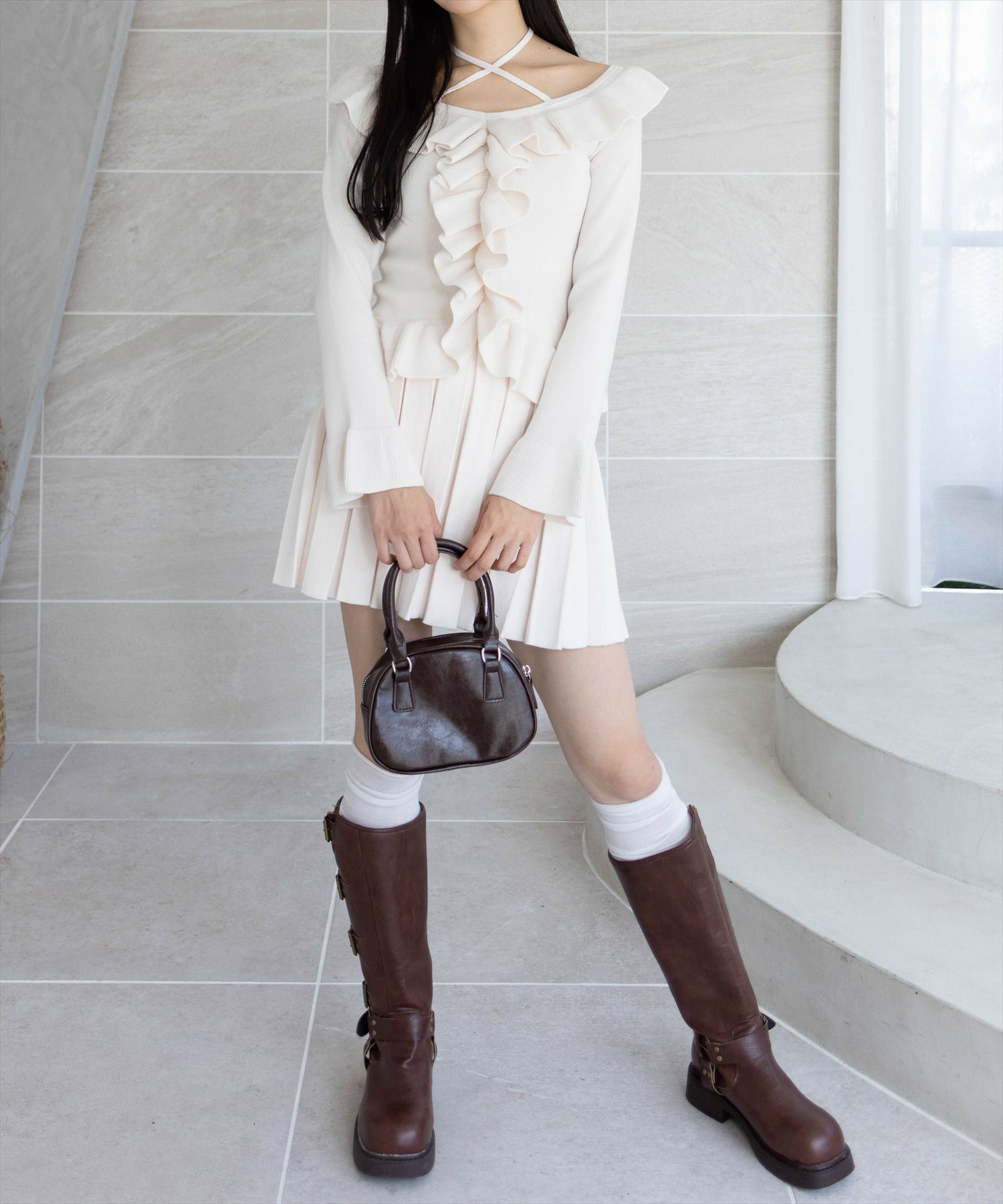 162cm/アイボリー