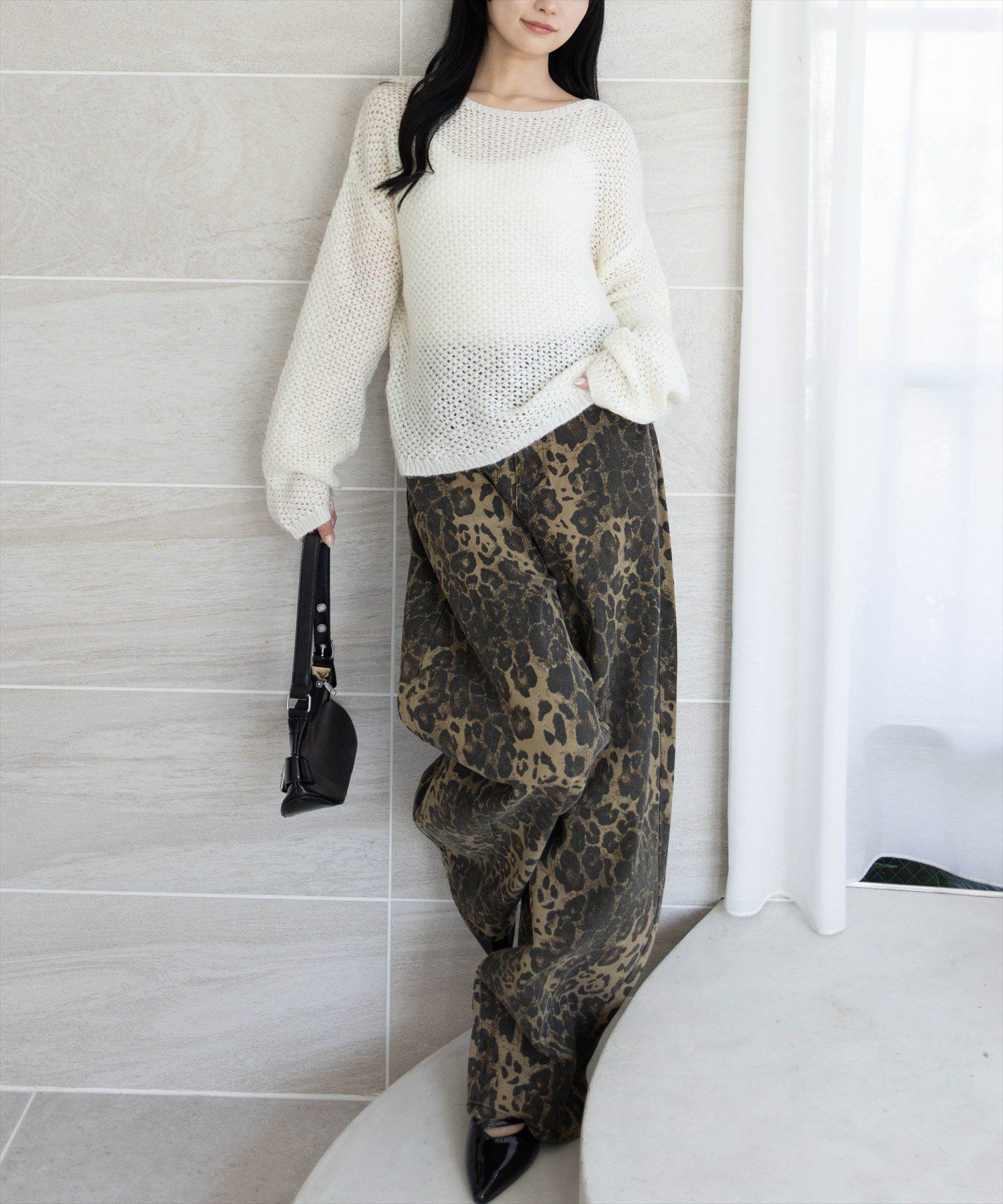 165cm/アイボリー