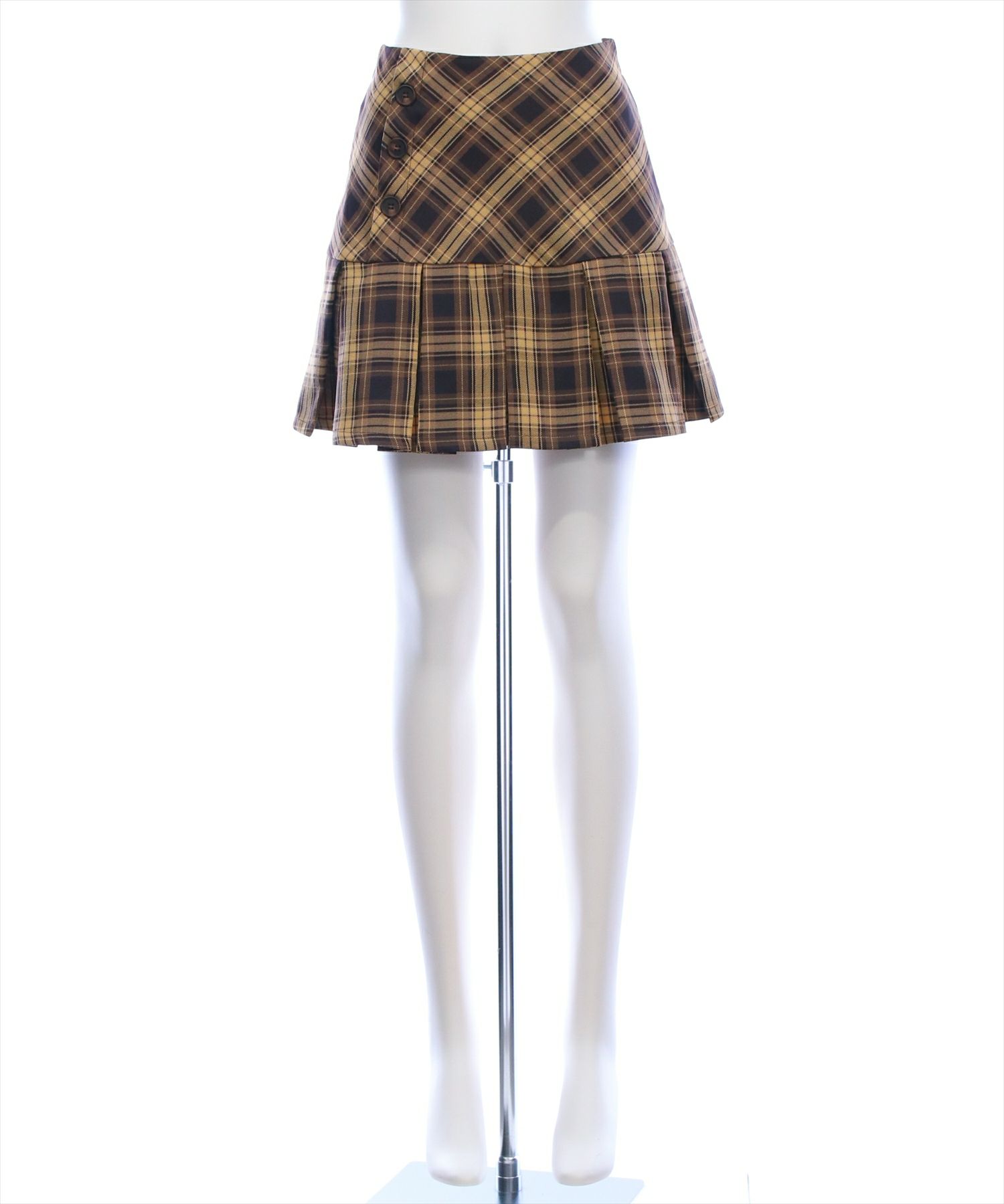 ブラウン×チェック