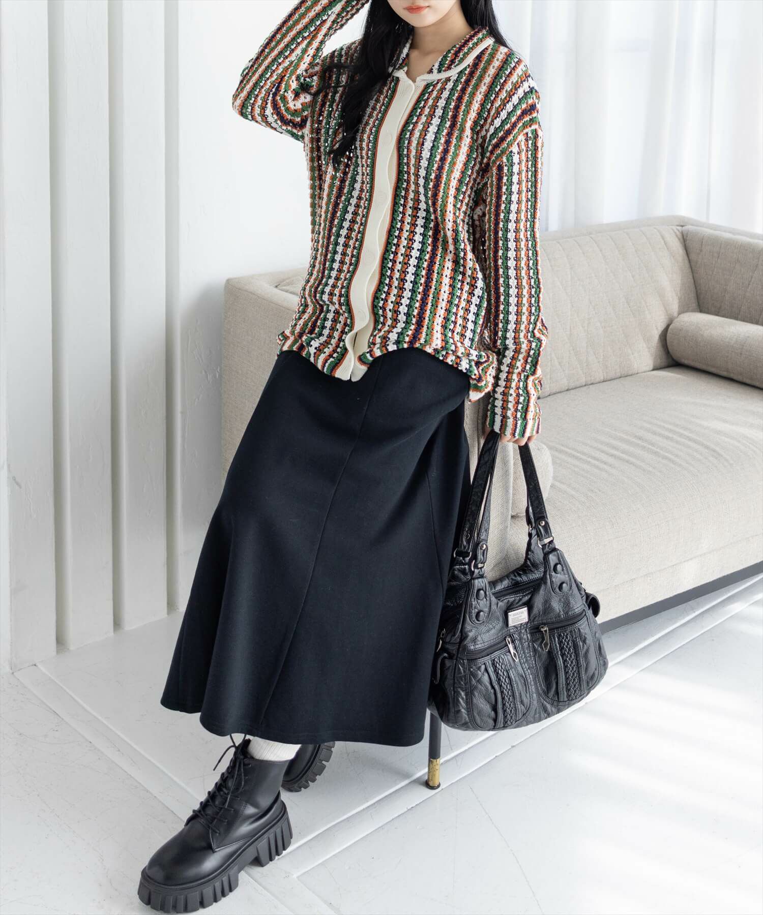 162cm/アイボリー