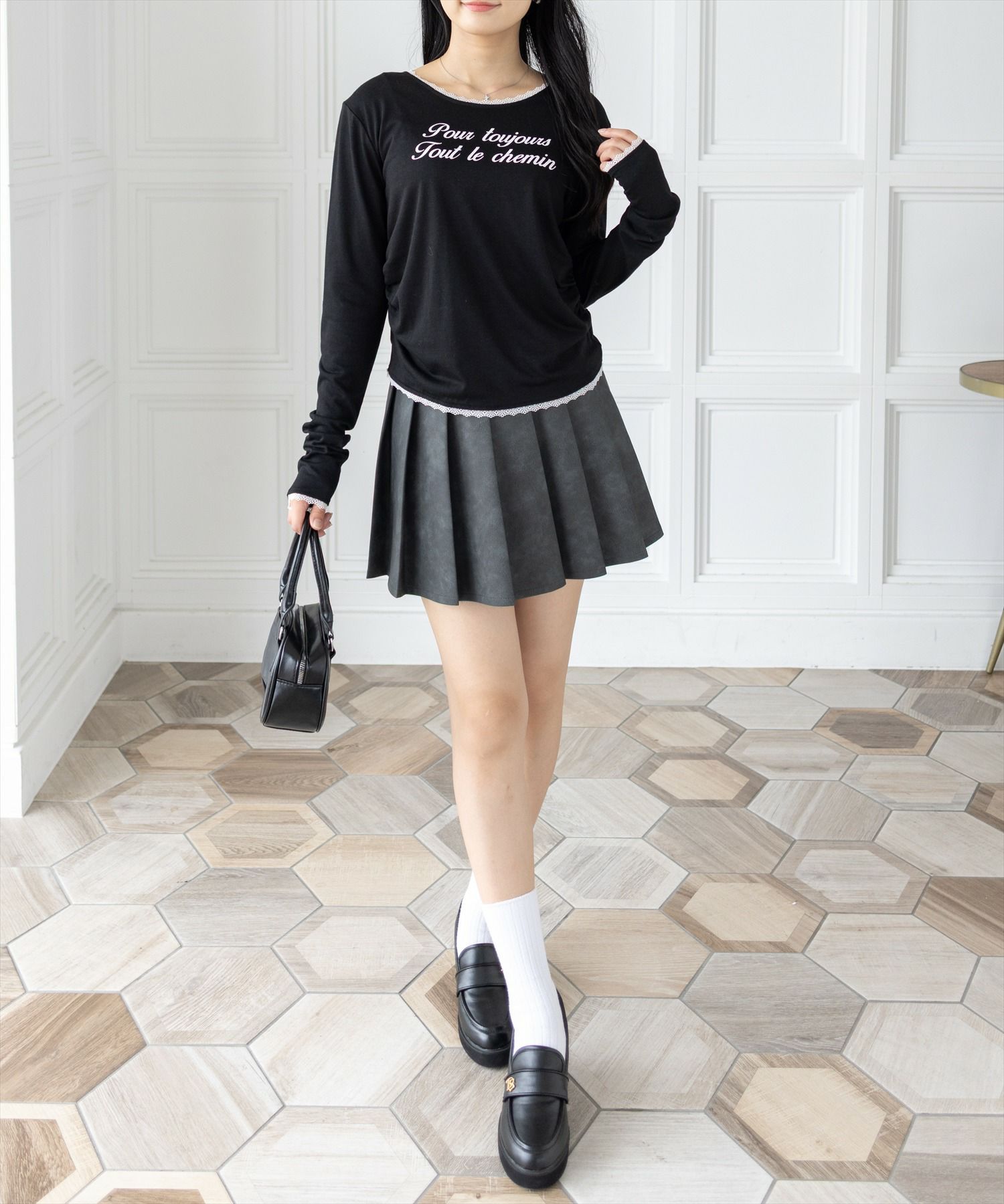 162cm/ブラック