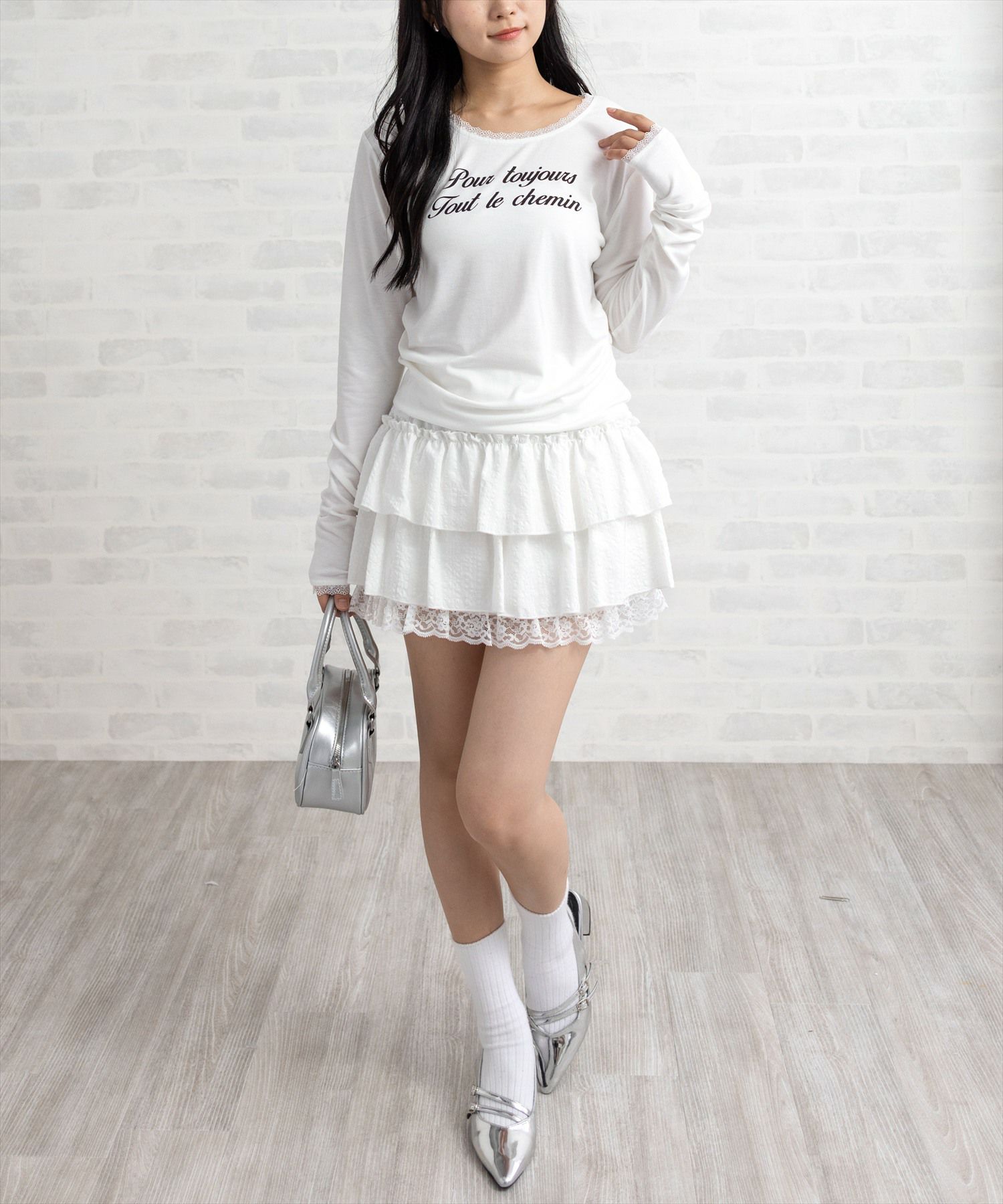 162cm/オフホワイト