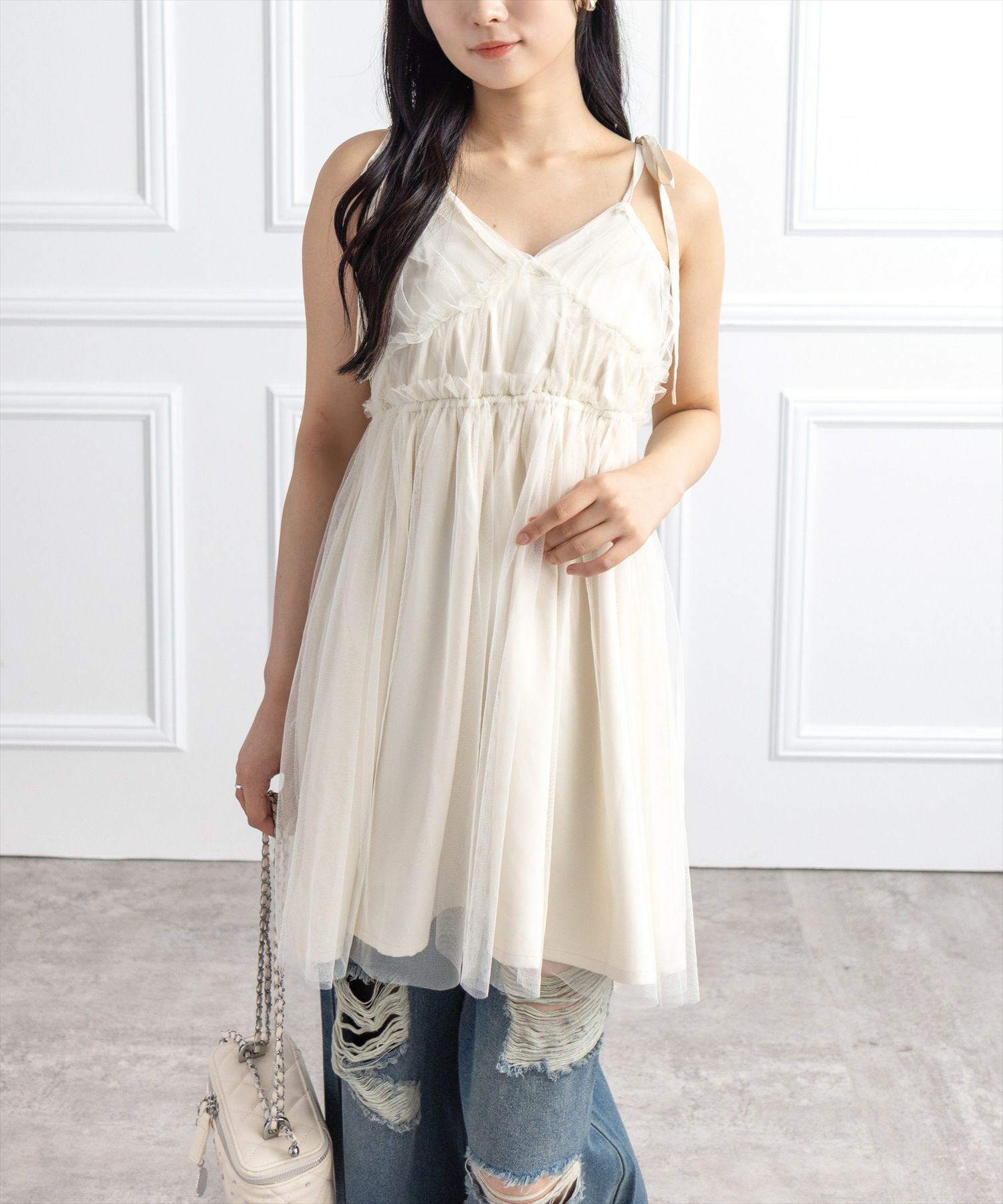 162cm/アイボリー