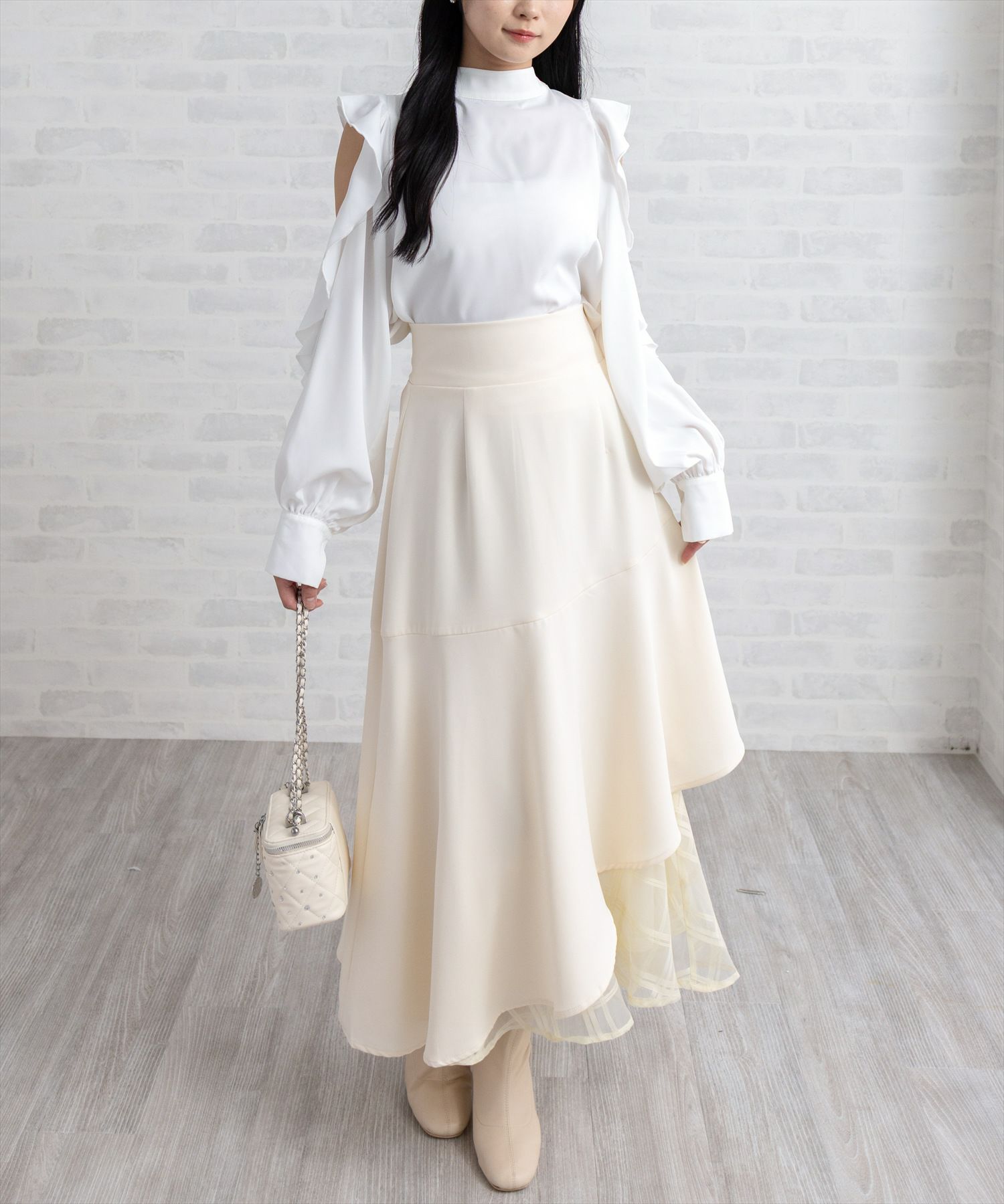 162cm/オフホワイト