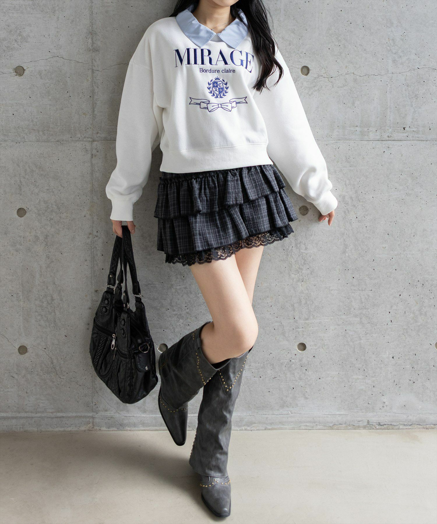 162cm/オフホワイト