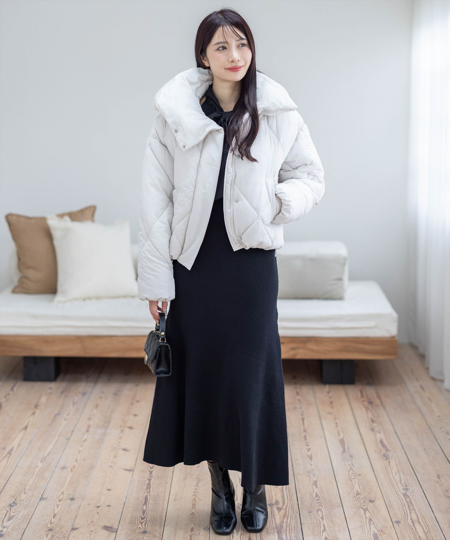 165cm/アイボリー