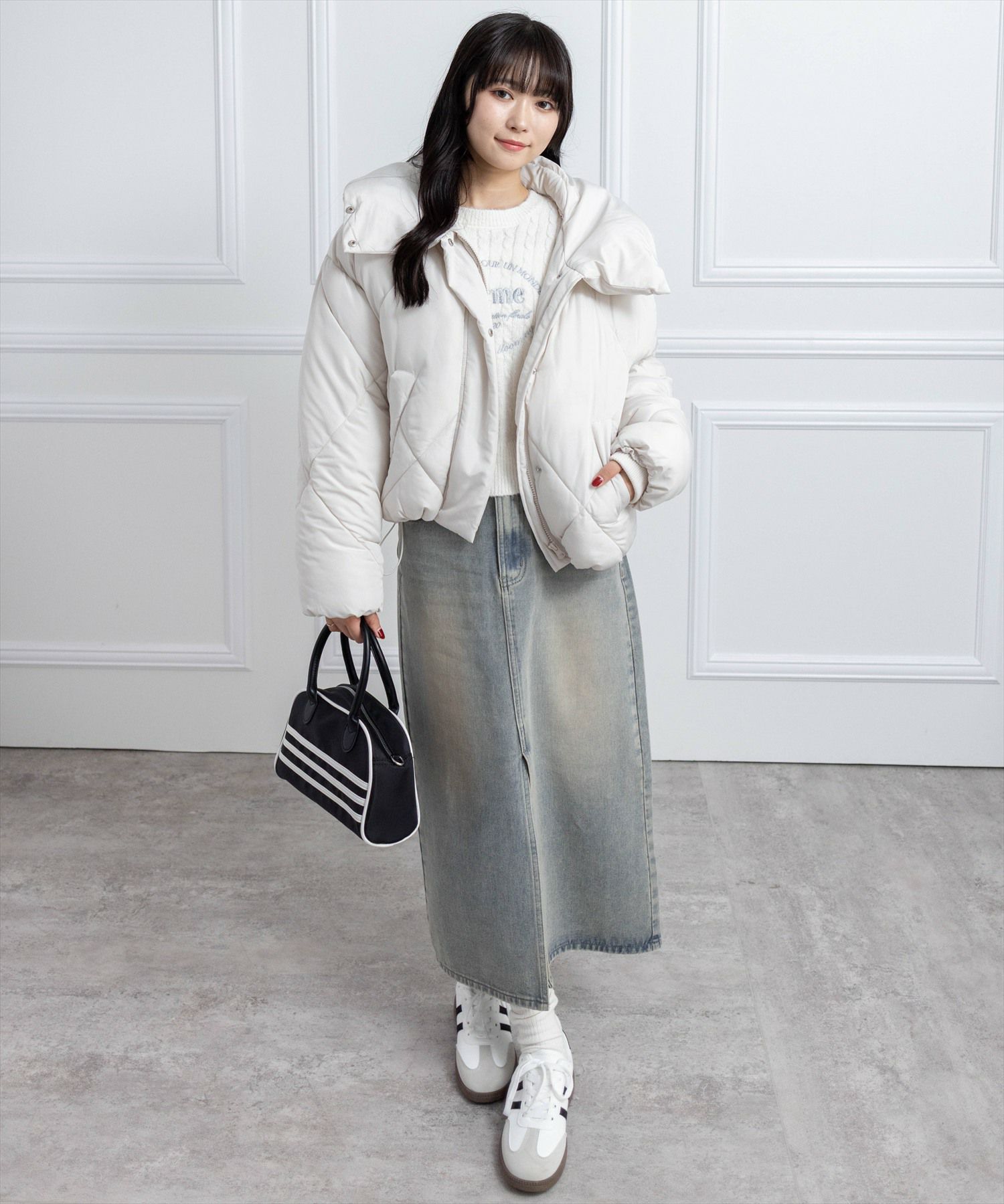 162cm/アイボリー