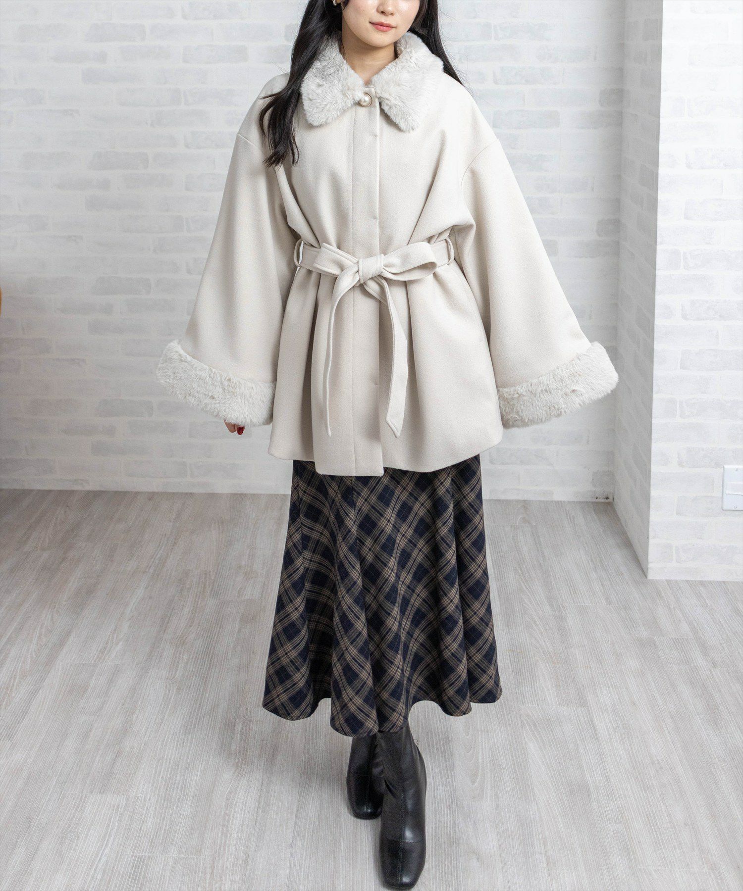 162cm/アイボリー