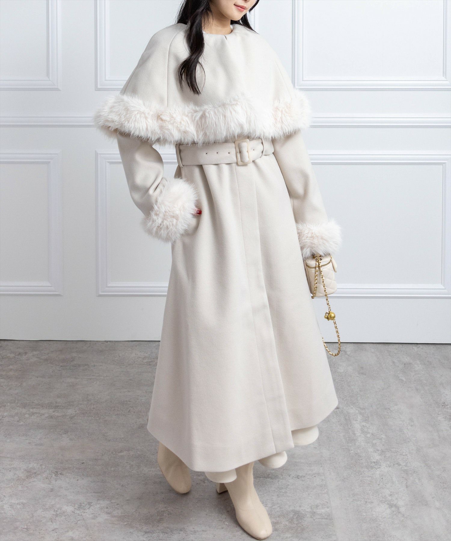 162cm/アイボリー