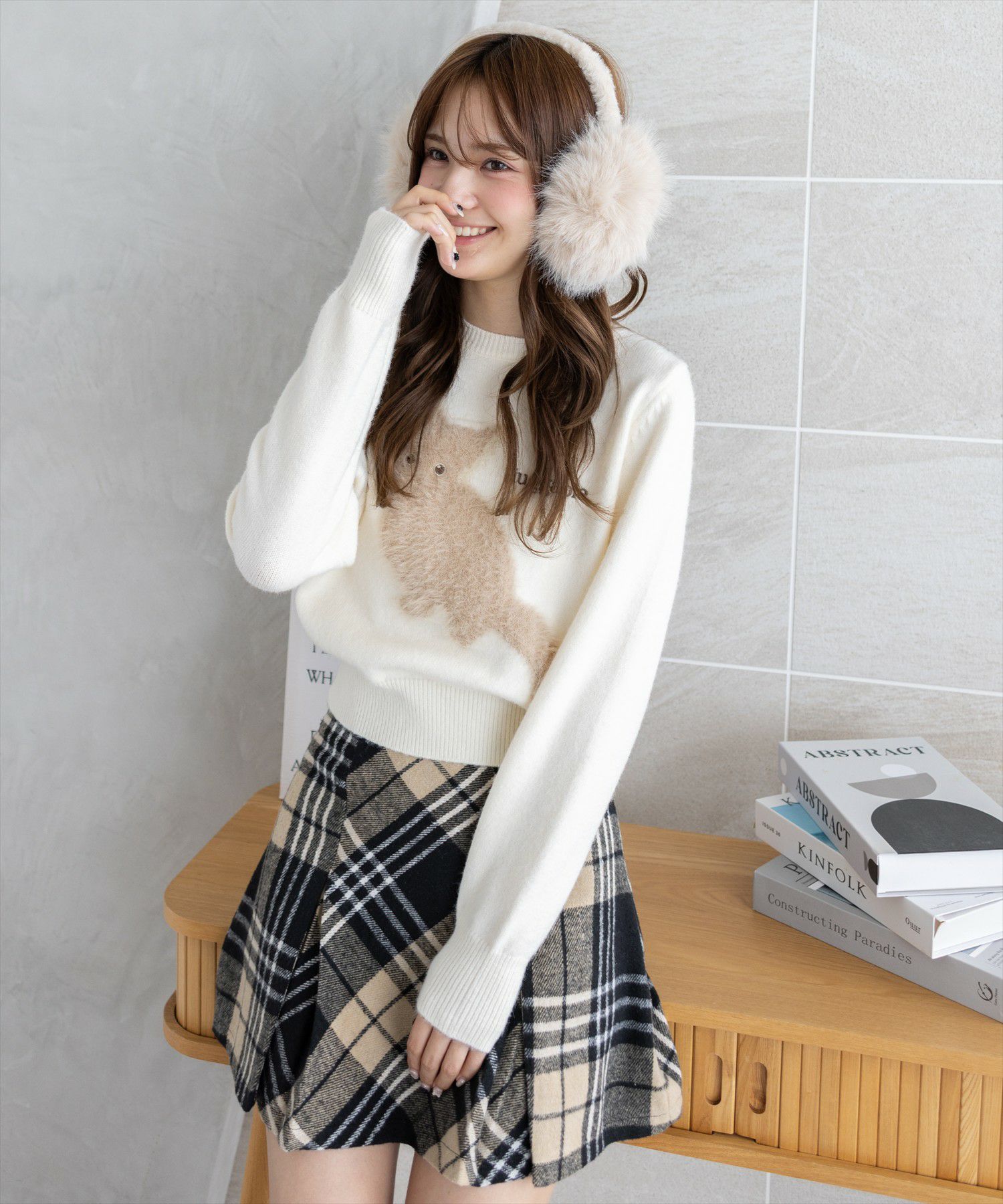 160cm/グレージュ