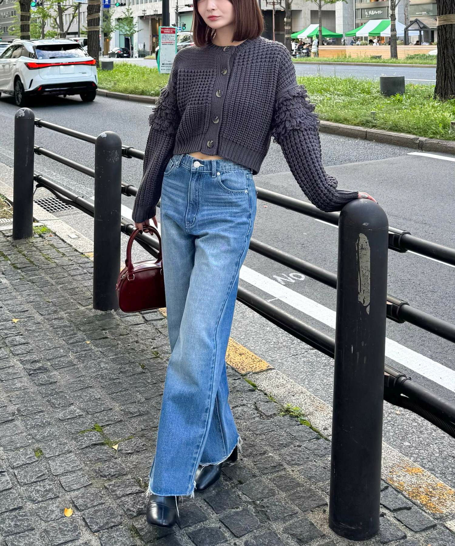 clear カットオフフレアデニムパンツ[CL7630] | レディース