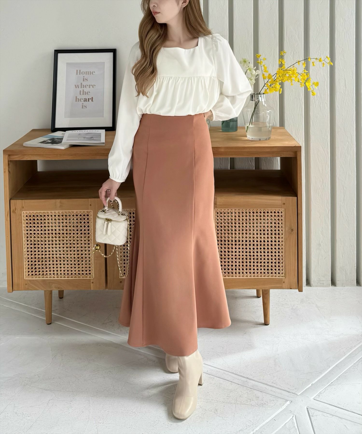 160cm/テラコッタ S着用