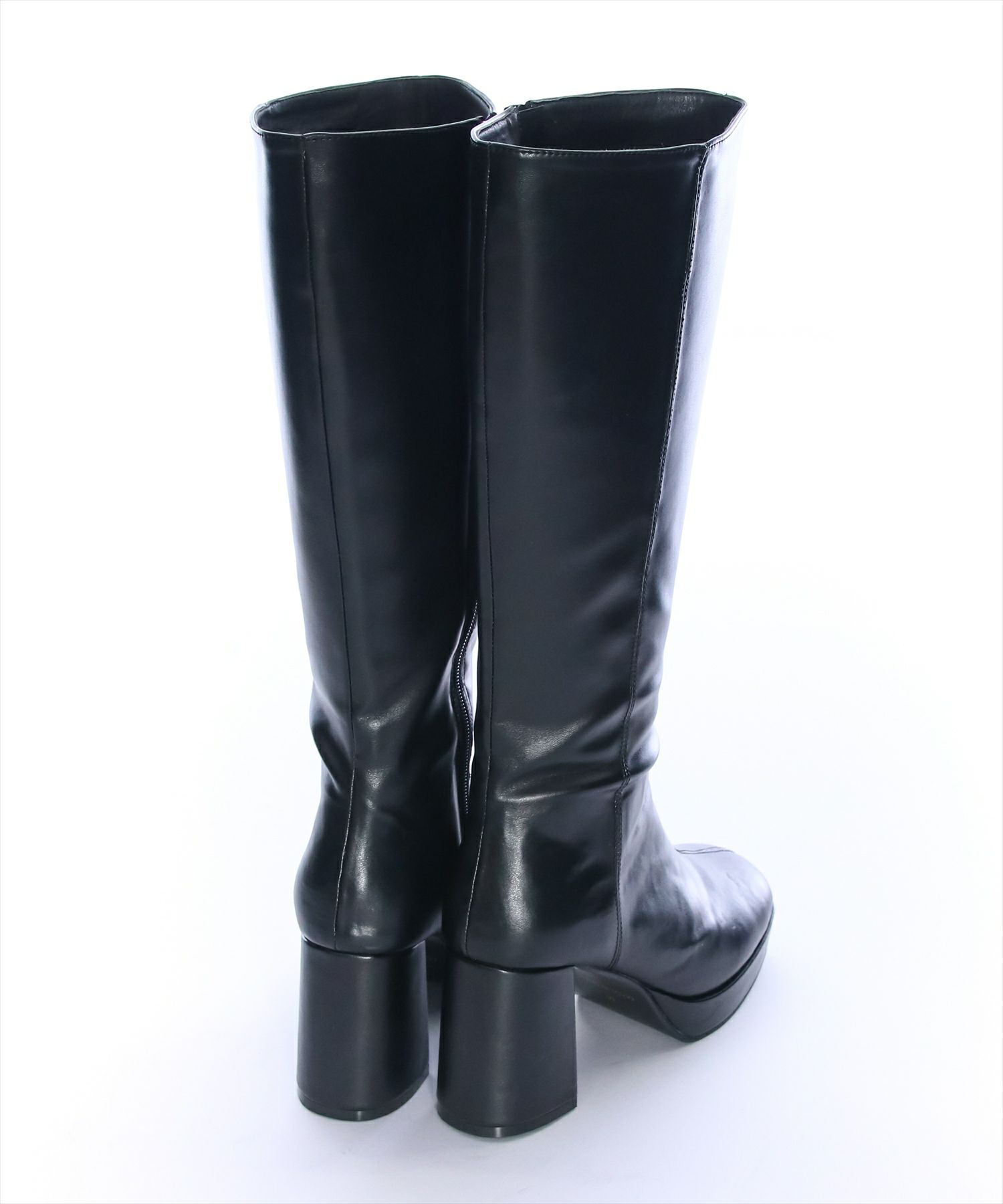 clear≪再入荷≫前後厚底ヒールロングブーツ[CL7843] | レディース