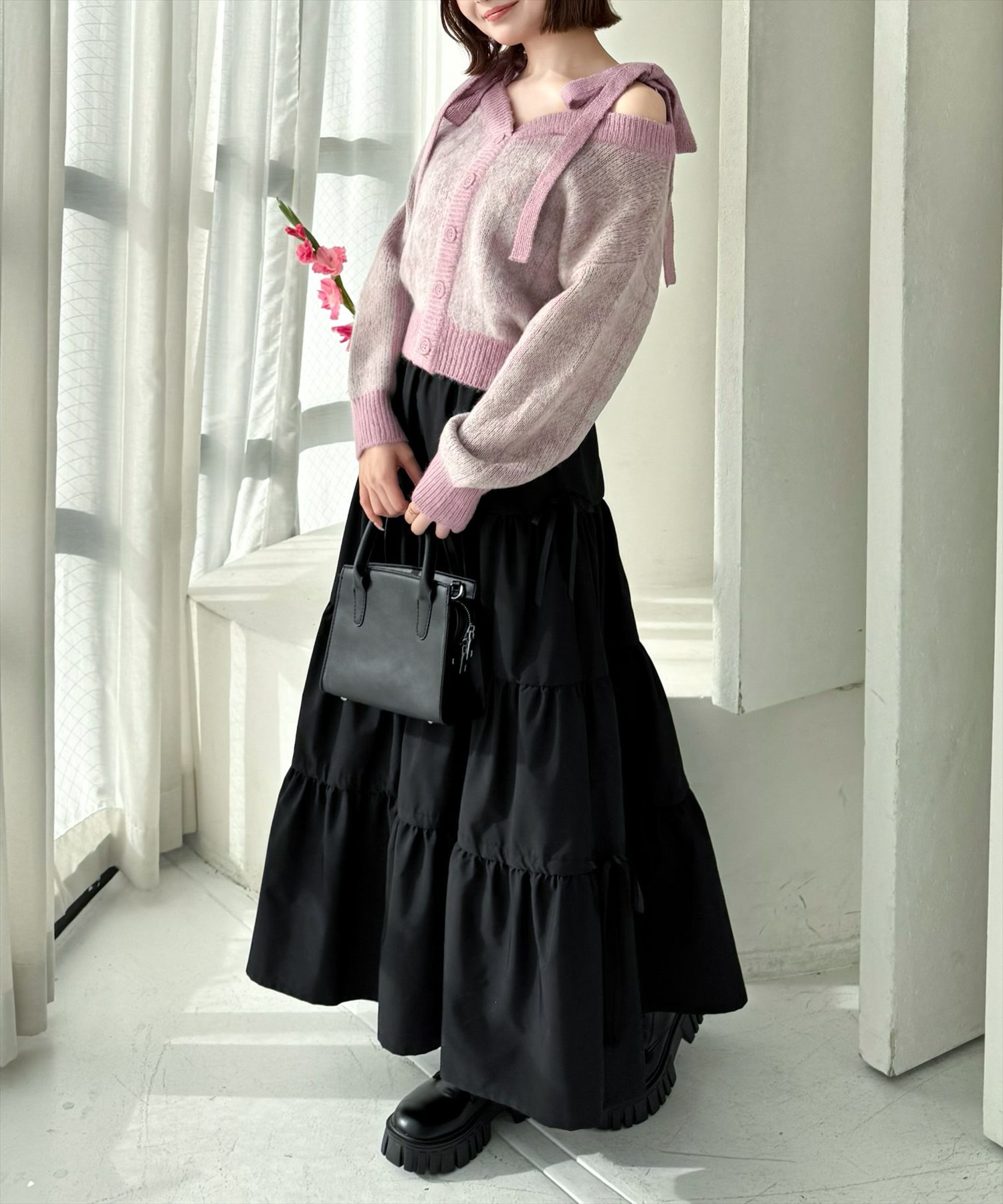 160cm/ブラック