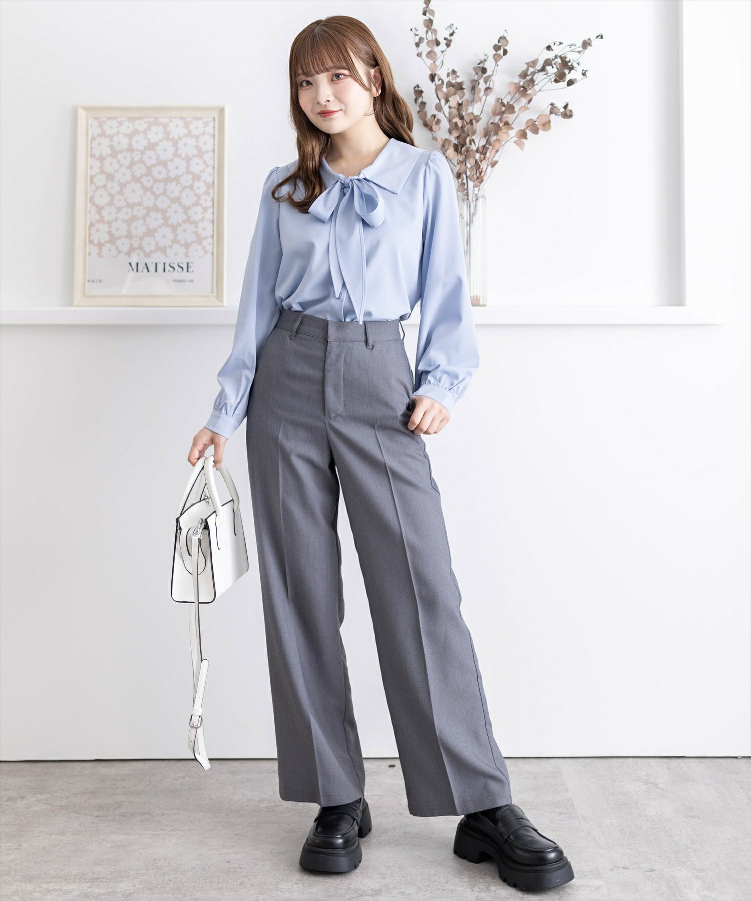 160cm/サックス着用