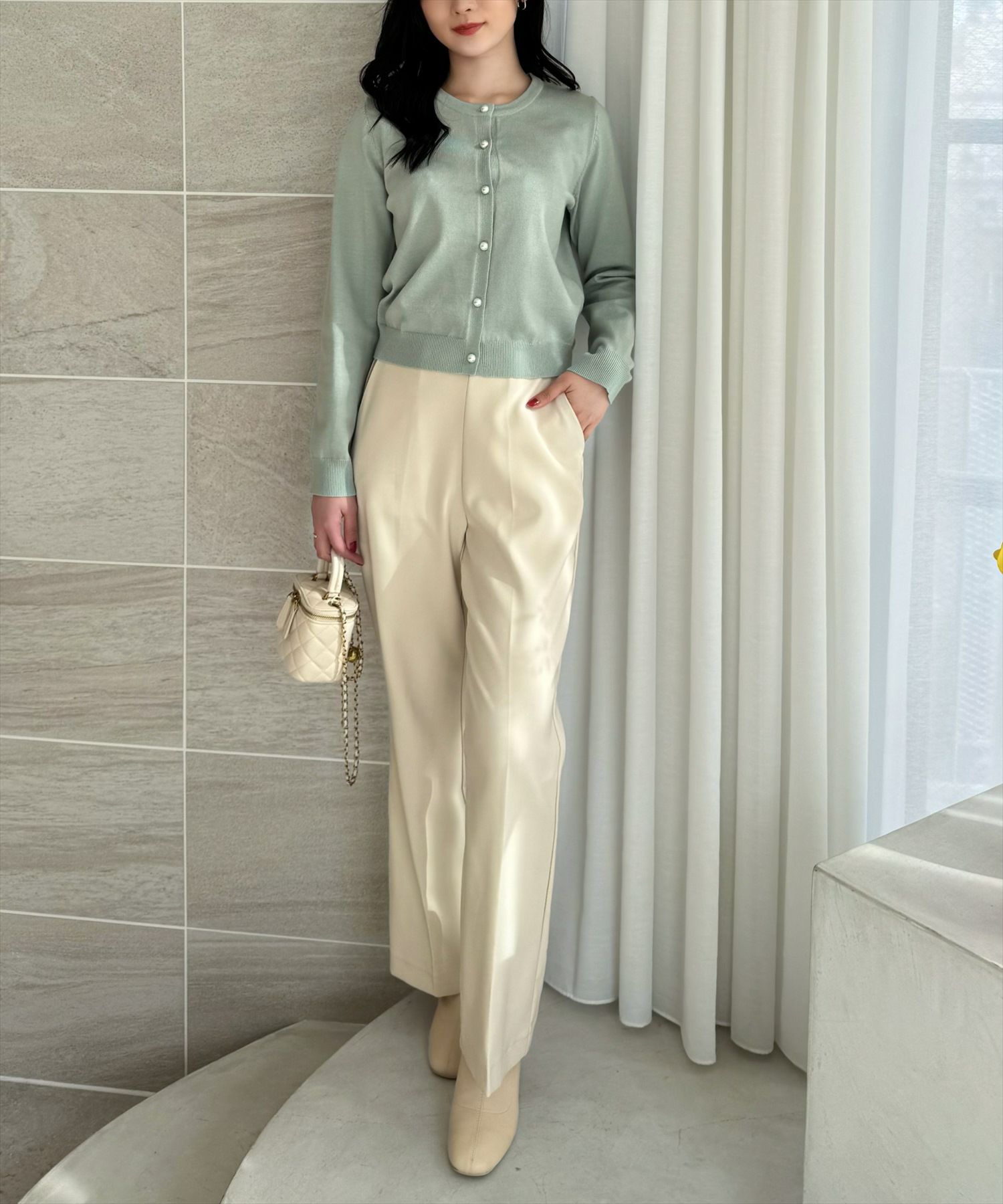 161cm/ミント